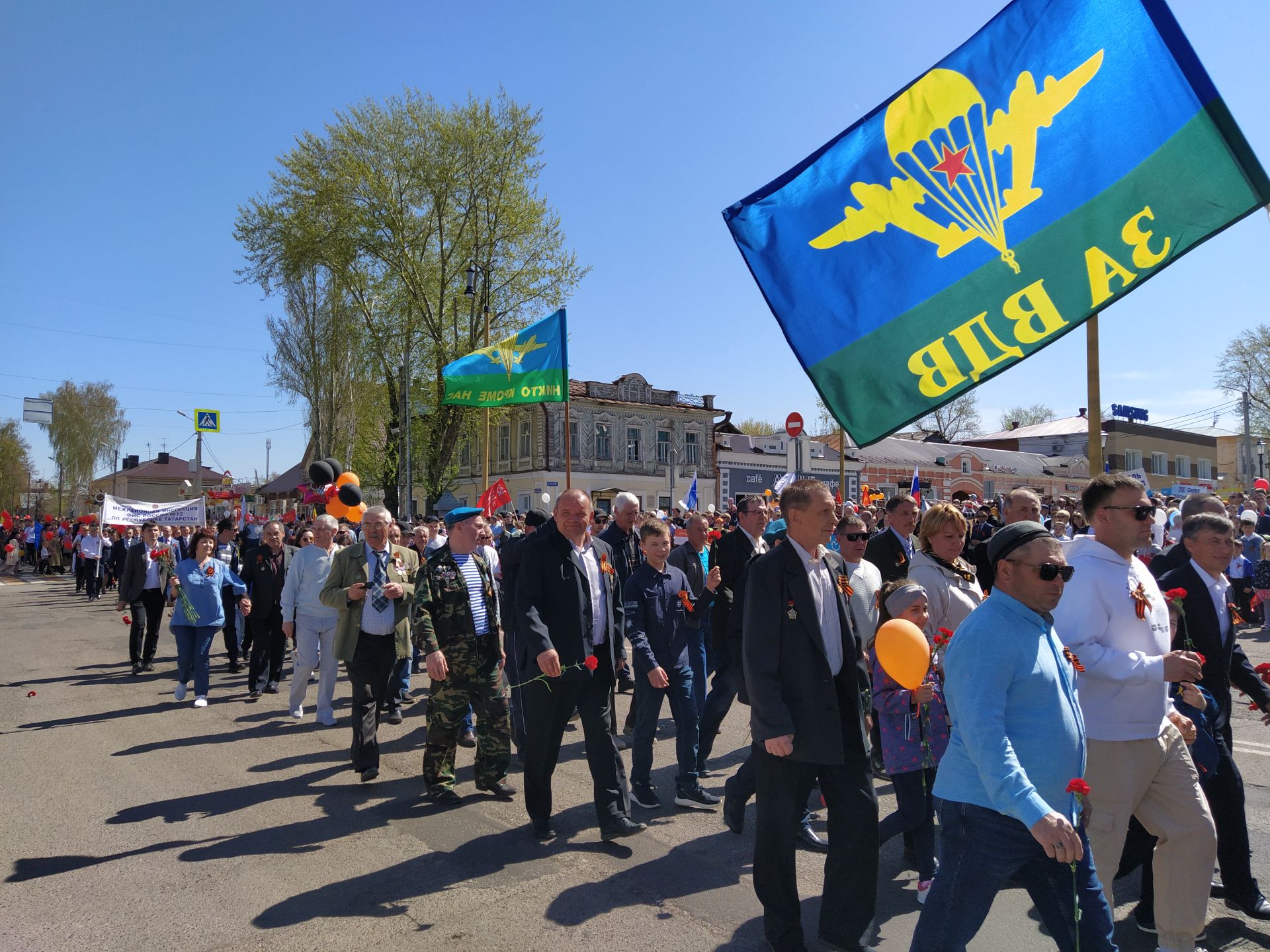 В Чистополе прошел торжественный митинг к Дню Победы (ФОТОРЕПОРТАЖ)