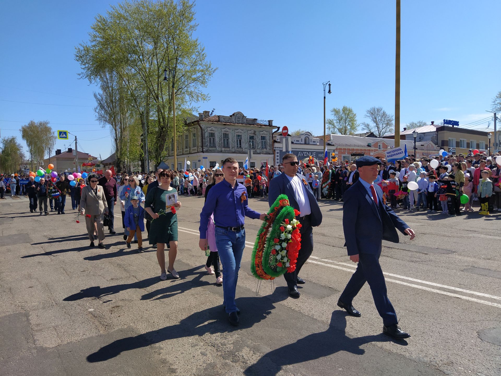 В Чистополе прошел торжественный митинг к Дню Победы (ФОТОРЕПОРТАЖ)