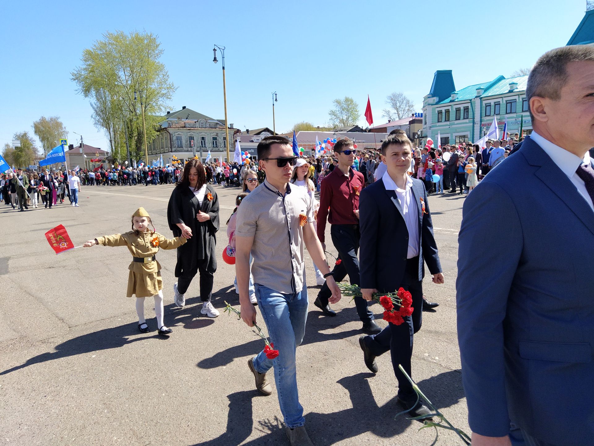 В Чистополе прошел торжественный митинг к Дню Победы (ФОТОРЕПОРТАЖ)