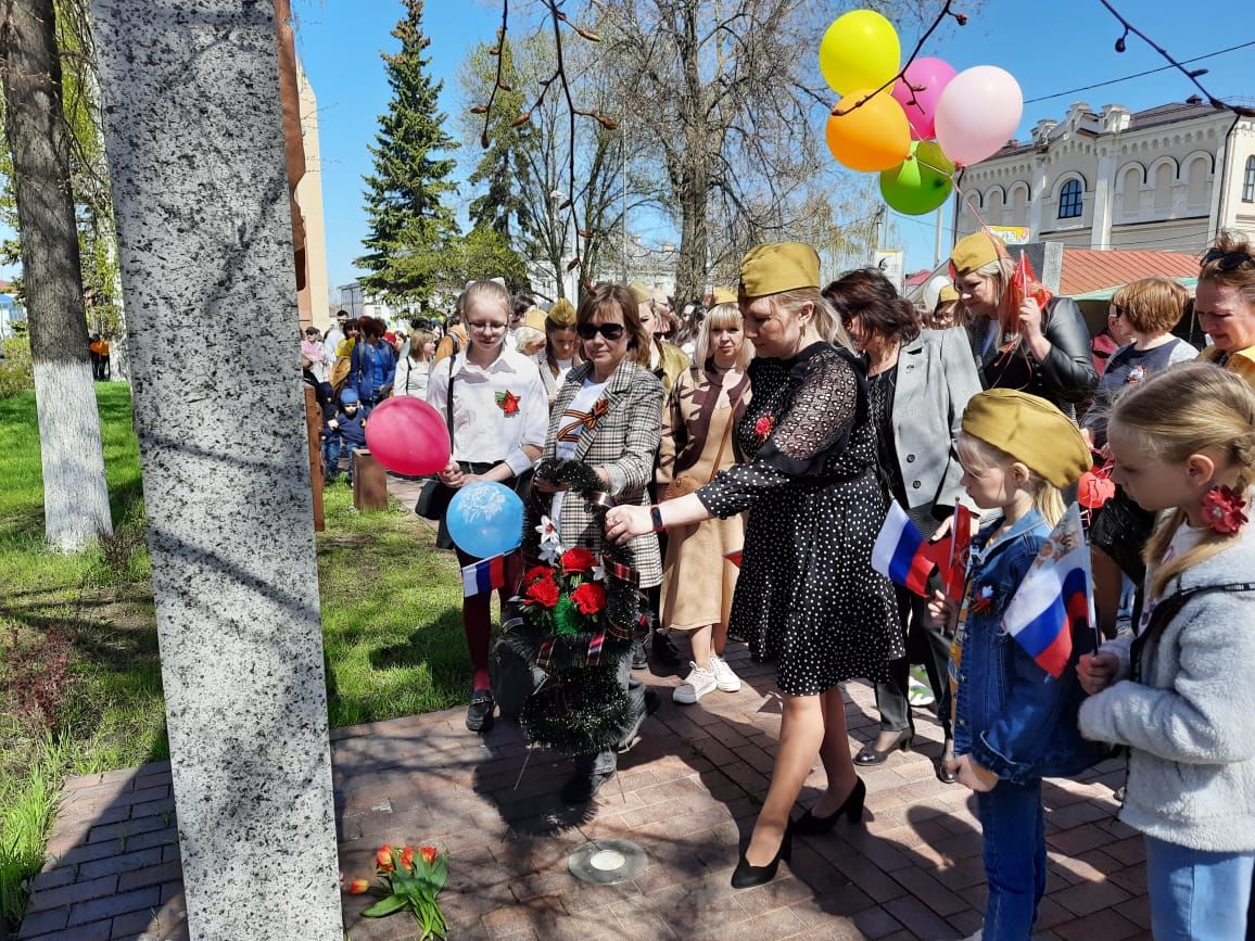 В Чистополе прошел торжественный митинг к Дню Победы (ФОТОРЕПОРТАЖ)