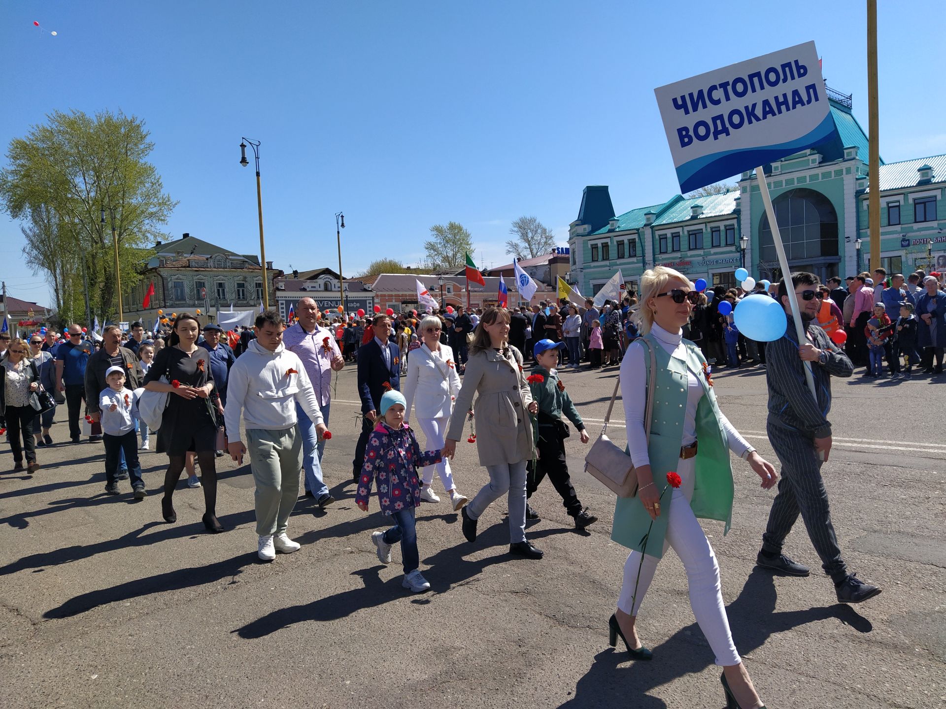 В Чистополе прошел торжественный митинг к Дню Победы (ФОТОРЕПОРТАЖ)