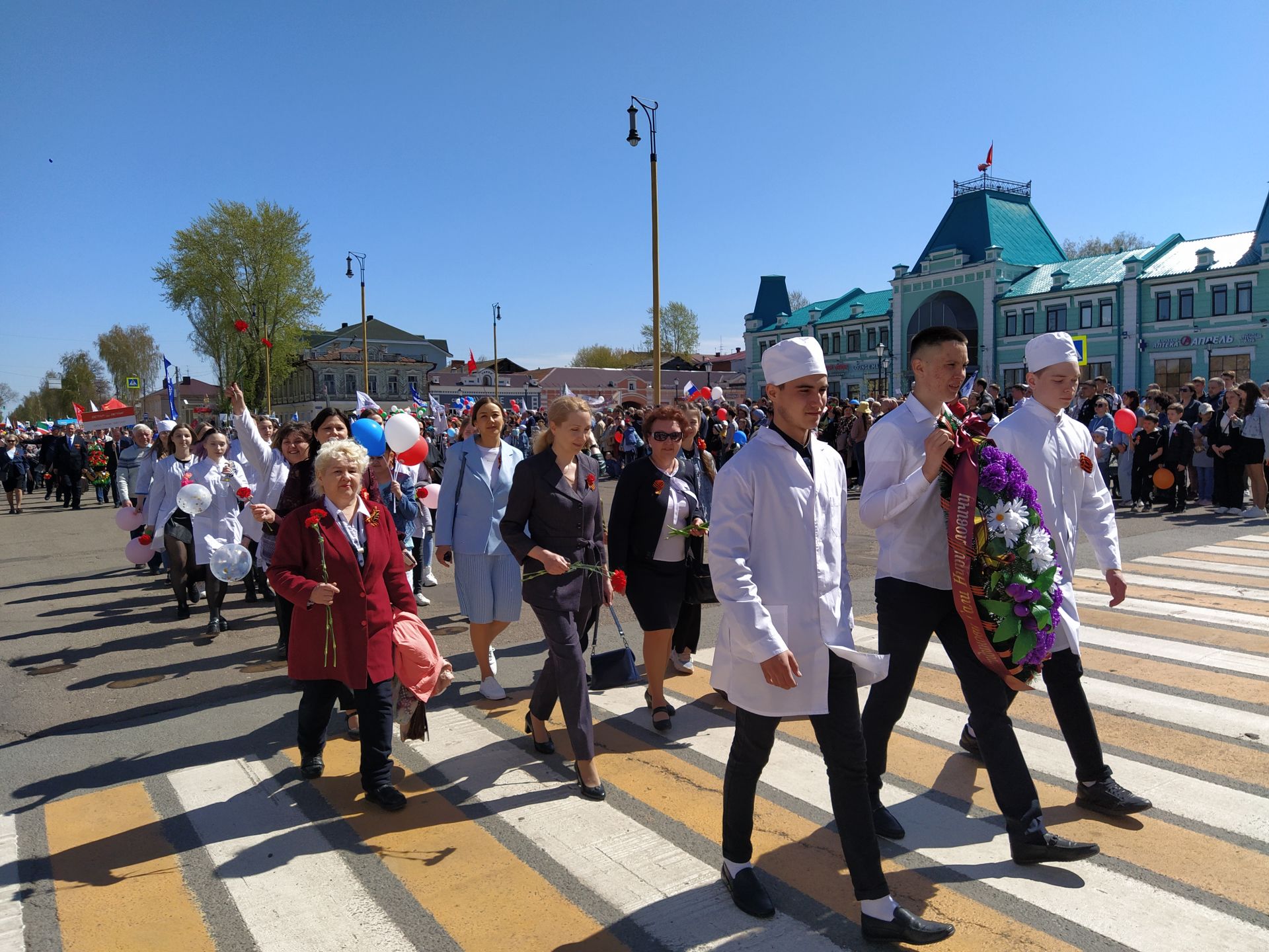 В Чистополе прошел торжественный митинг к Дню Победы (ФОТОРЕПОРТАЖ)