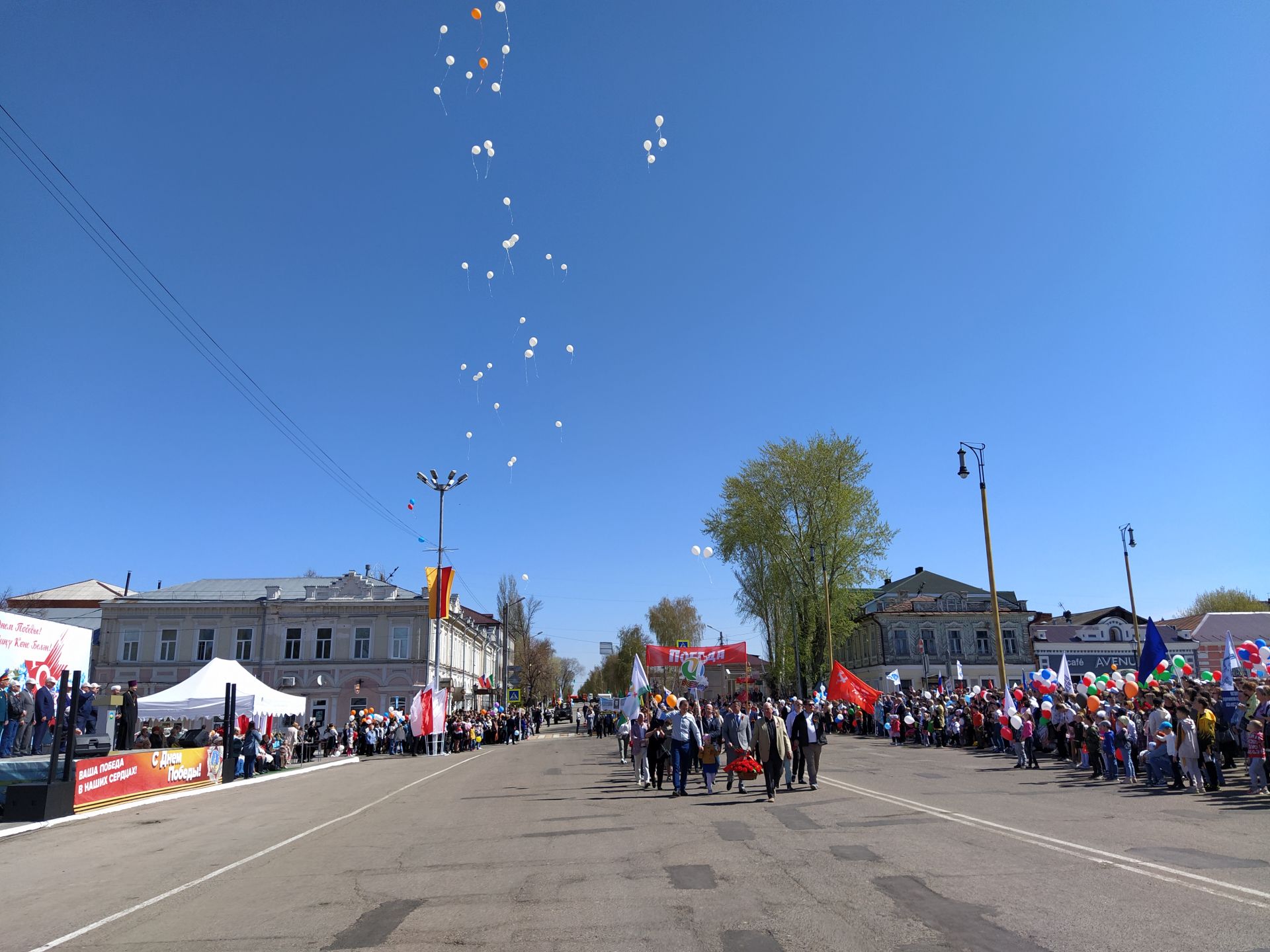 В Чистополе прошел торжественный митинг к Дню Победы (ФОТОРЕПОРТАЖ)