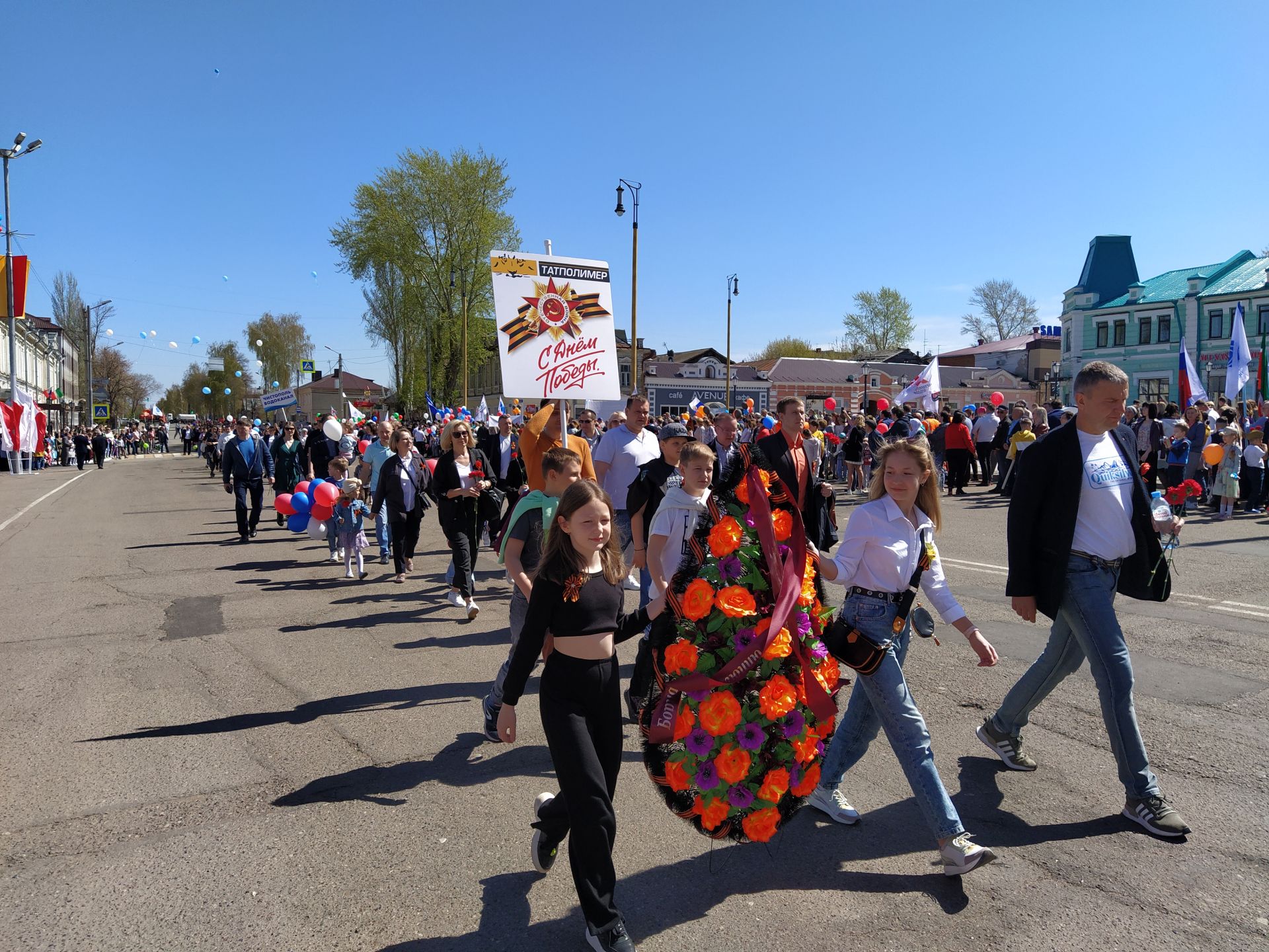 В Чистополе прошел торжественный митинг к Дню Победы (ФОТОРЕПОРТАЖ)