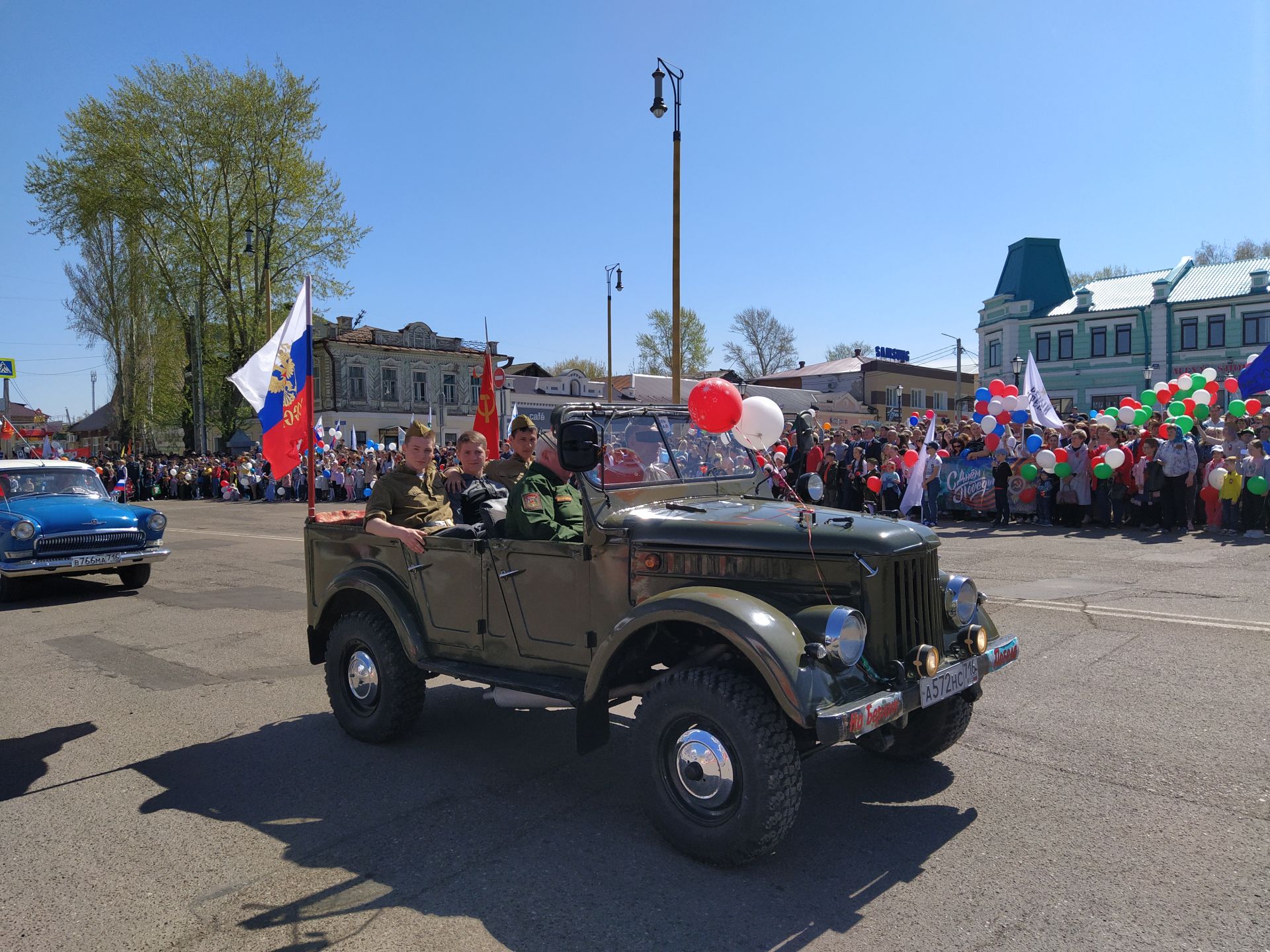 В Чистополе прошел торжественный митинг к Дню Победы (ФОТОРЕПОРТАЖ)