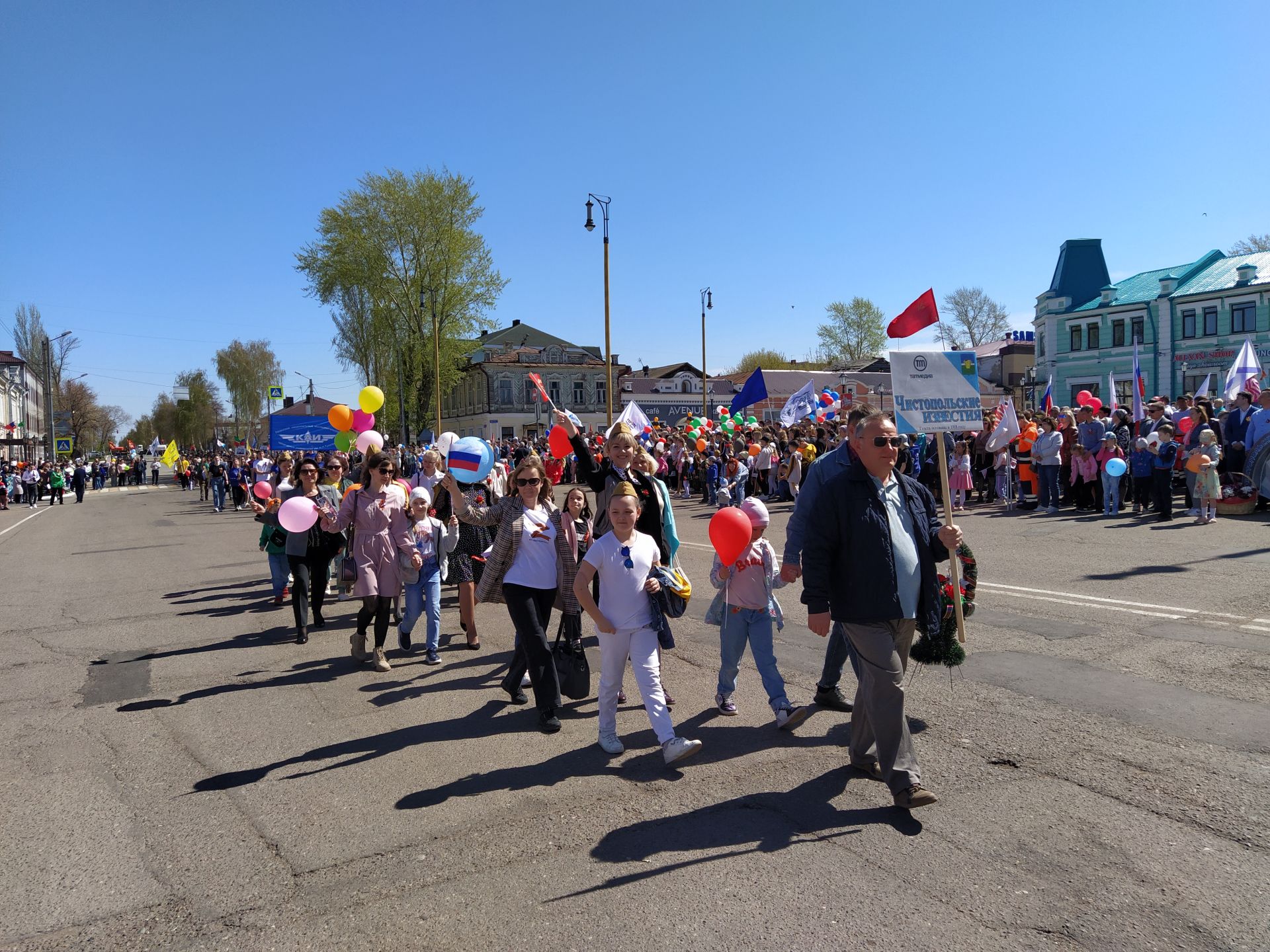 В Чистополе прошел торжественный митинг к Дню Победы (ФОТОРЕПОРТАЖ)