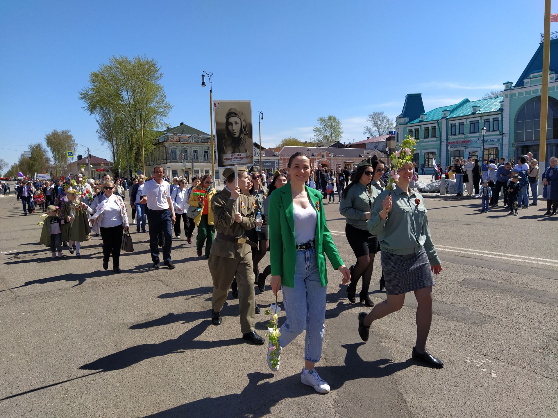 В Чистополе прошел торжественный митинг к Дню Победы (ФОТОРЕПОРТАЖ)