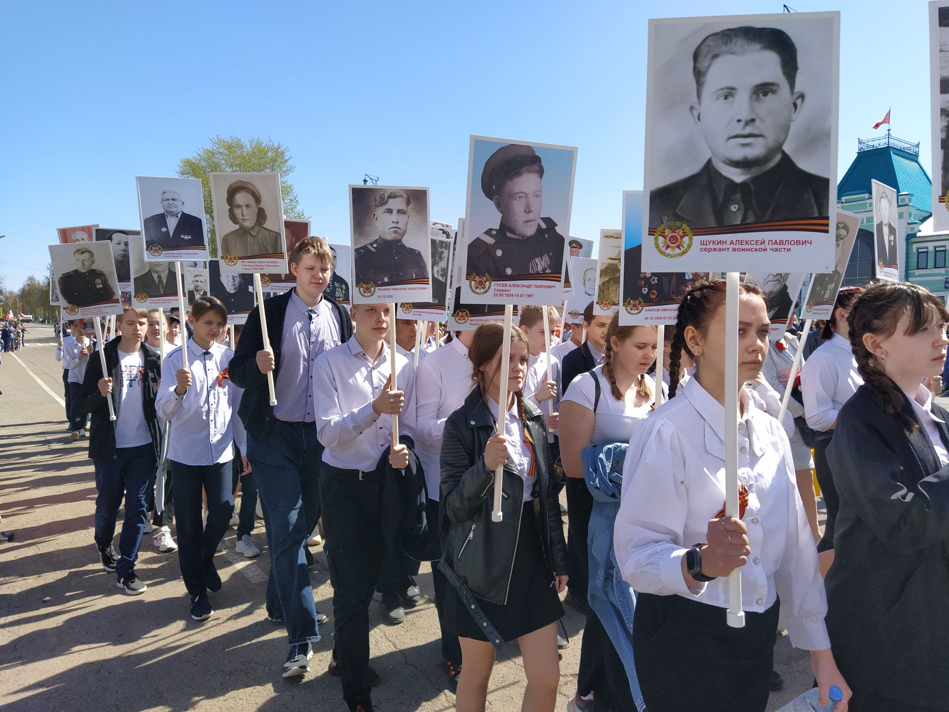 В Чистополе прошел торжественный митинг к Дню Победы (ФОТОРЕПОРТАЖ)