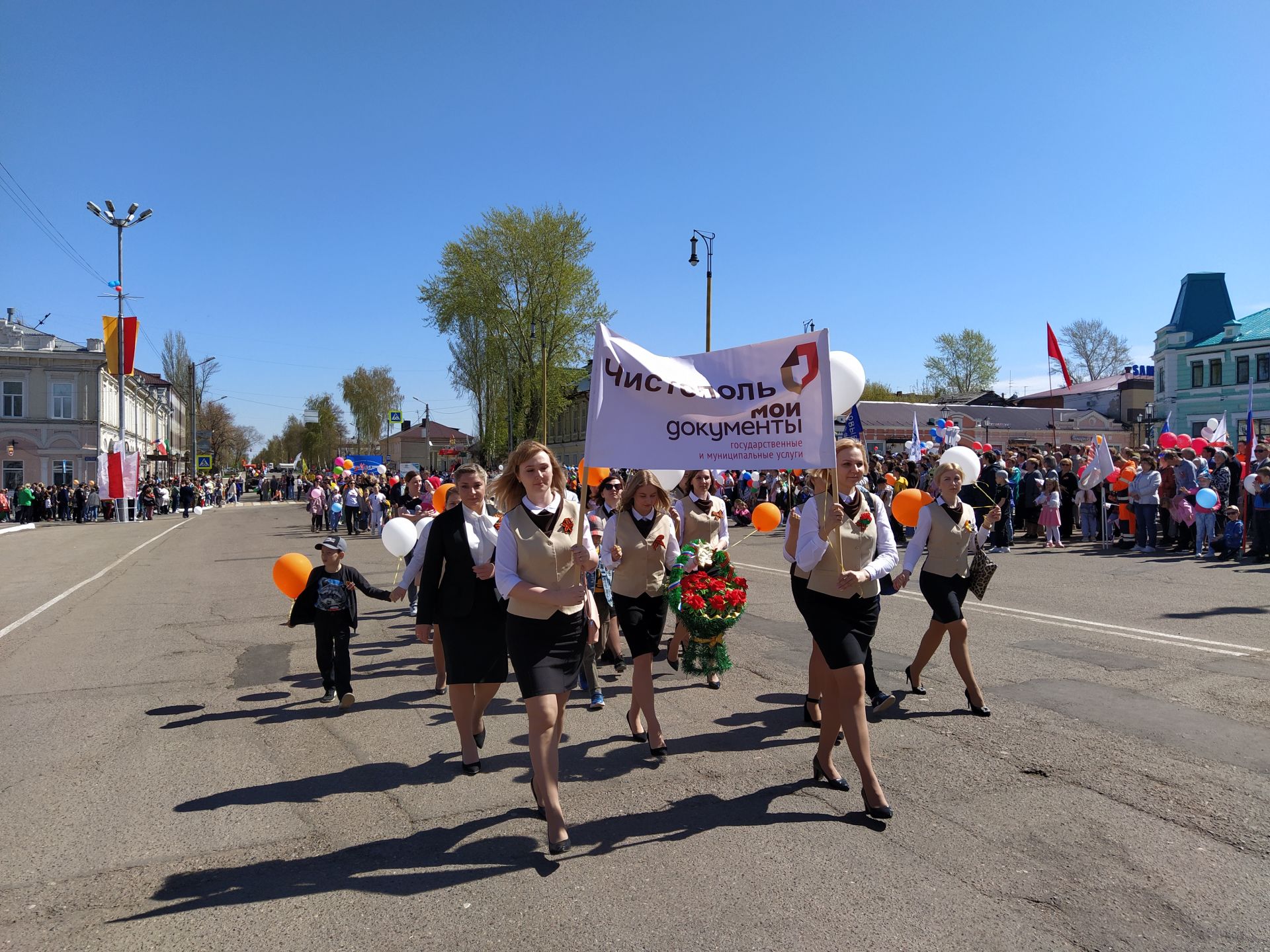 В Чистополе прошел торжественный митинг к Дню Победы (ФОТОРЕПОРТАЖ)