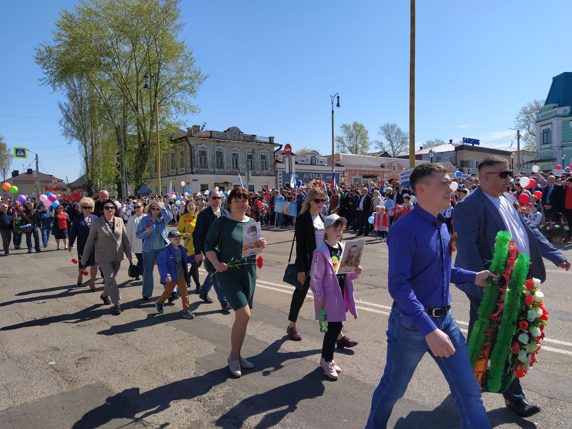 В Чистополе прошел торжественный митинг к Дню Победы (ФОТОРЕПОРТАЖ)