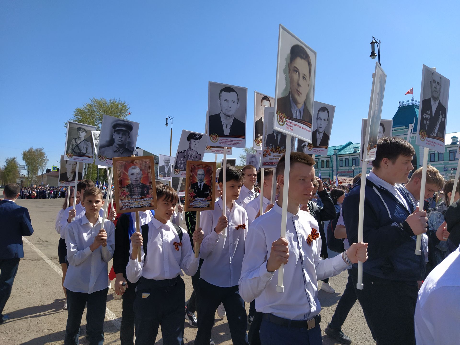 В Чистополе прошел торжественный митинг к Дню Победы (ФОТОРЕПОРТАЖ)