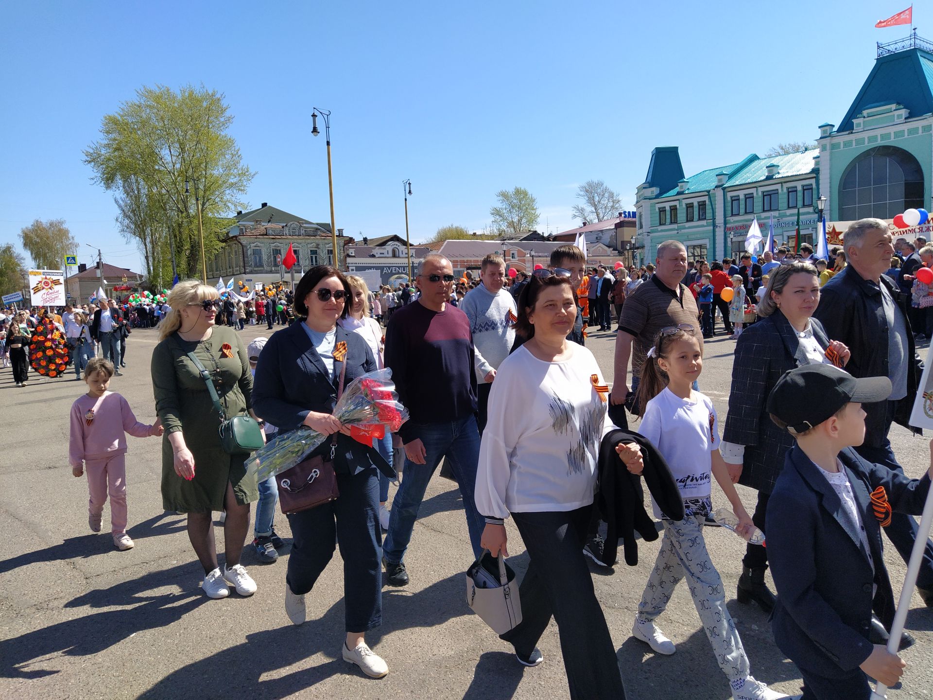 В Чистополе прошел торжественный митинг к Дню Победы (ФОТОРЕПОРТАЖ)