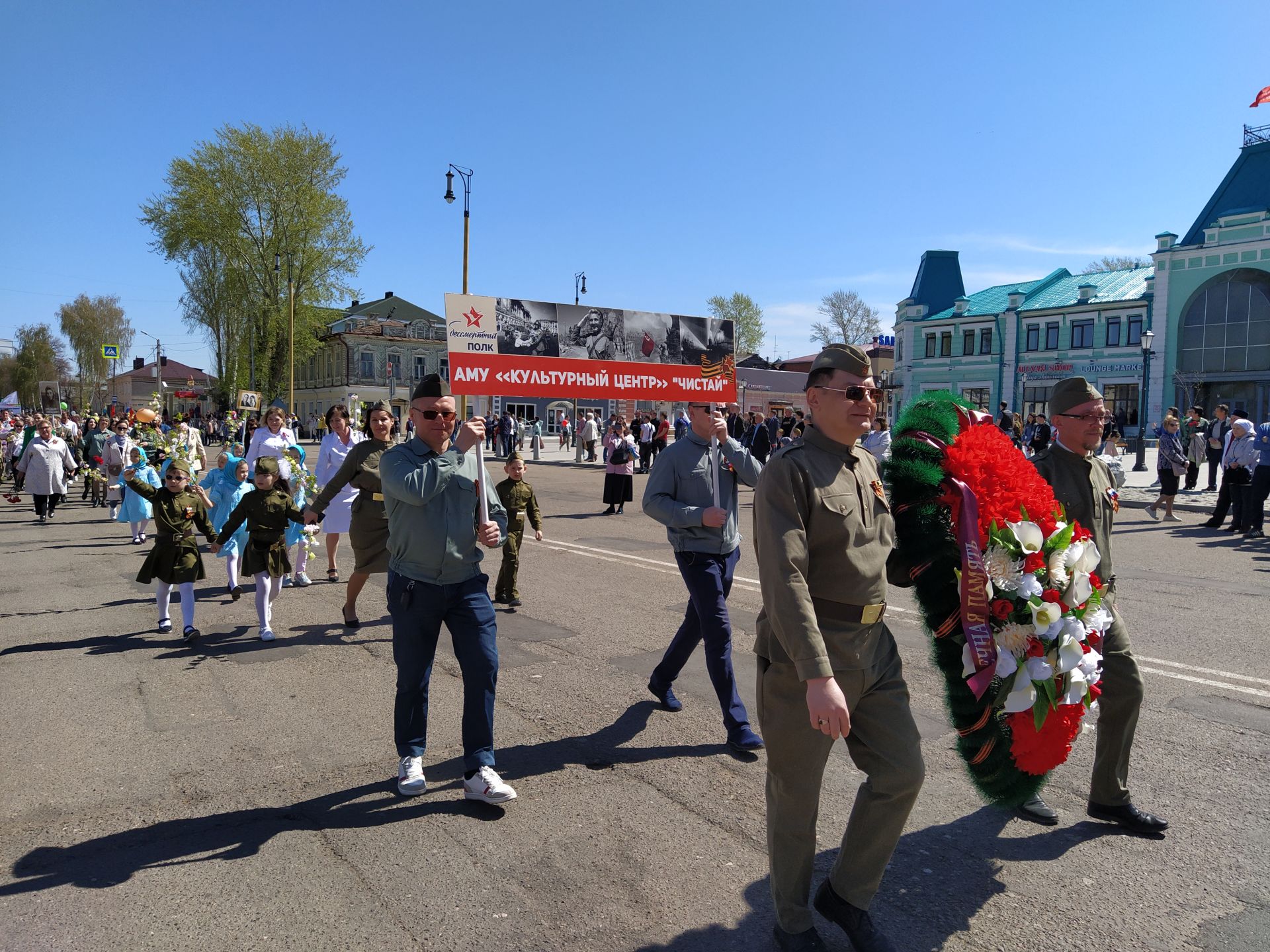 В Чистополе прошел торжественный митинг к Дню Победы (ФОТОРЕПОРТАЖ)