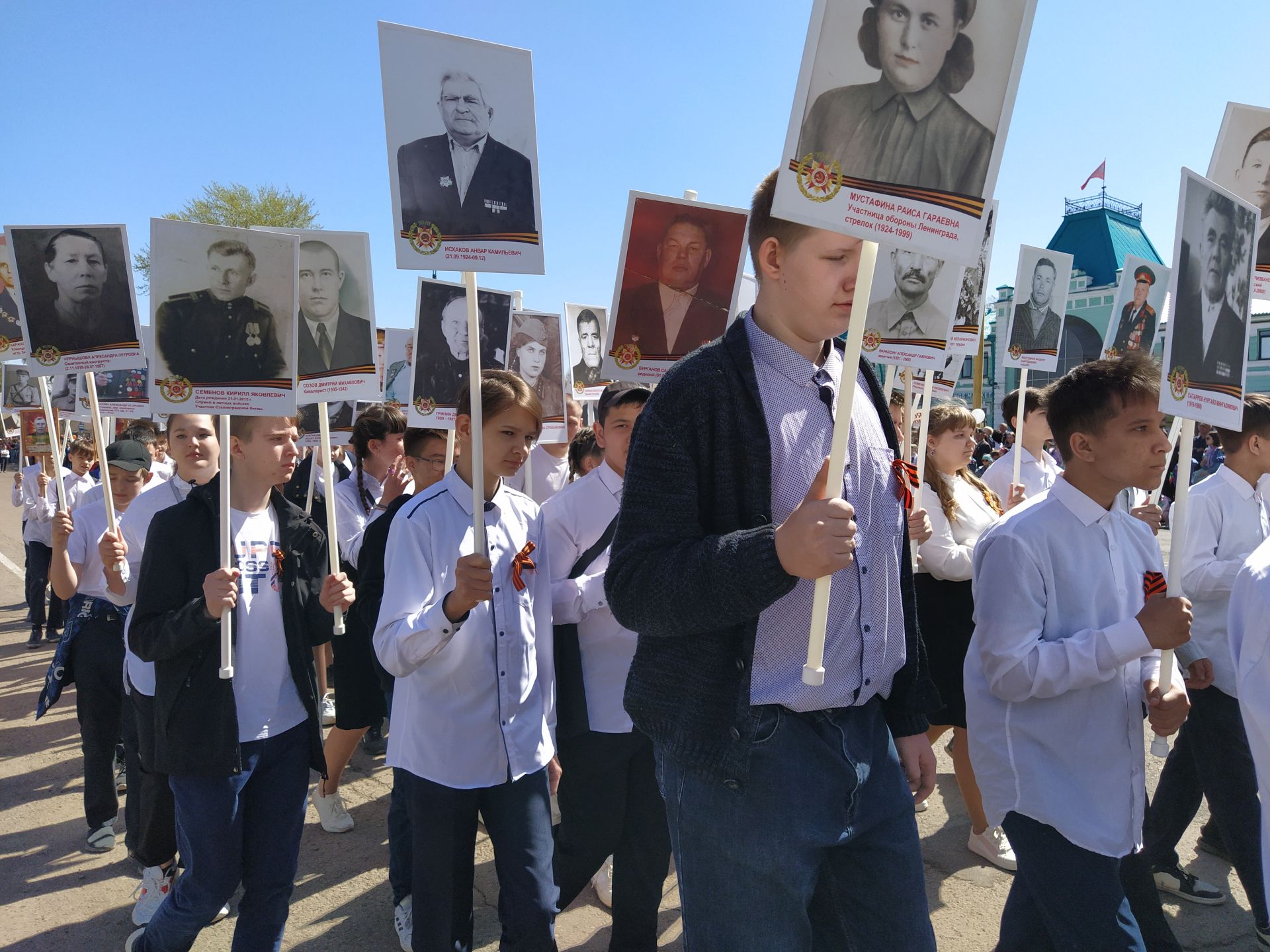 В Чистополе прошел торжественный митинг к Дню Победы (ФОТОРЕПОРТАЖ)