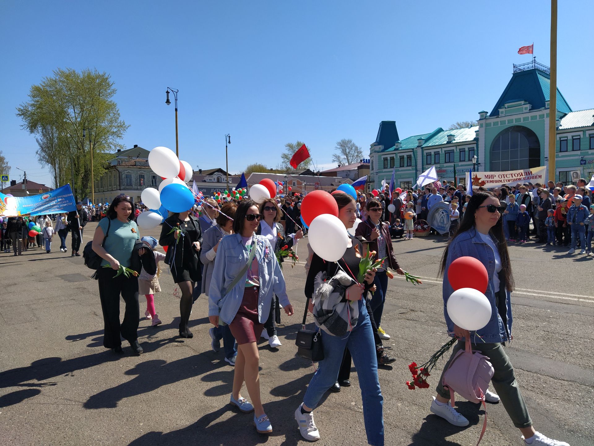 В Чистополе прошел торжественный митинг к Дню Победы (ФОТОРЕПОРТАЖ)