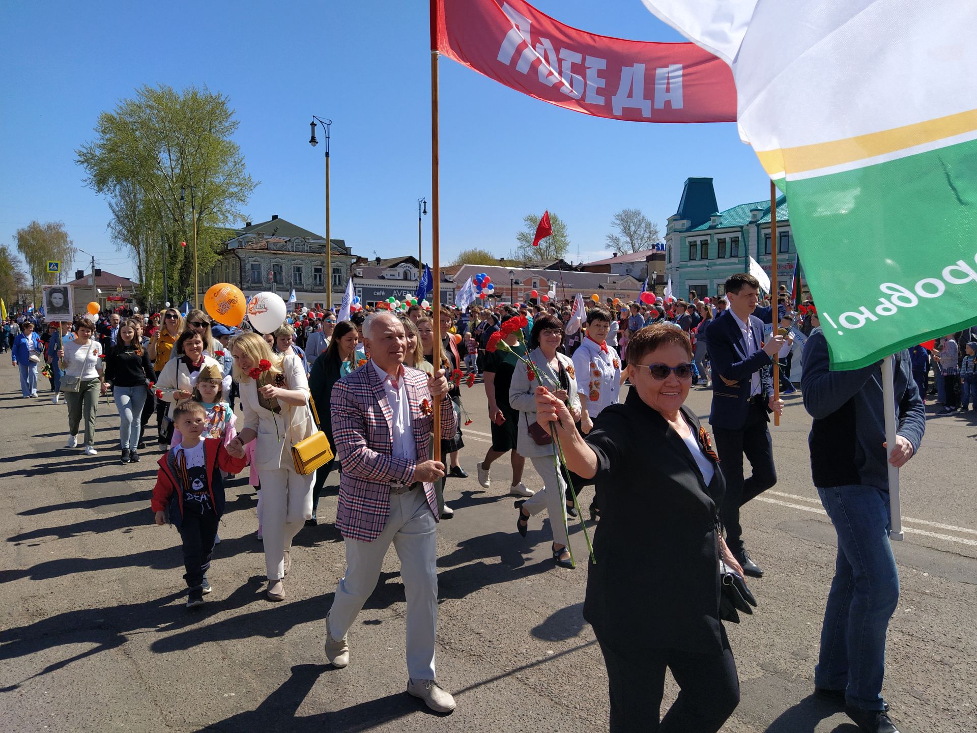 В Чистополе прошел торжественный митинг к Дню Победы (ФОТОРЕПОРТАЖ)