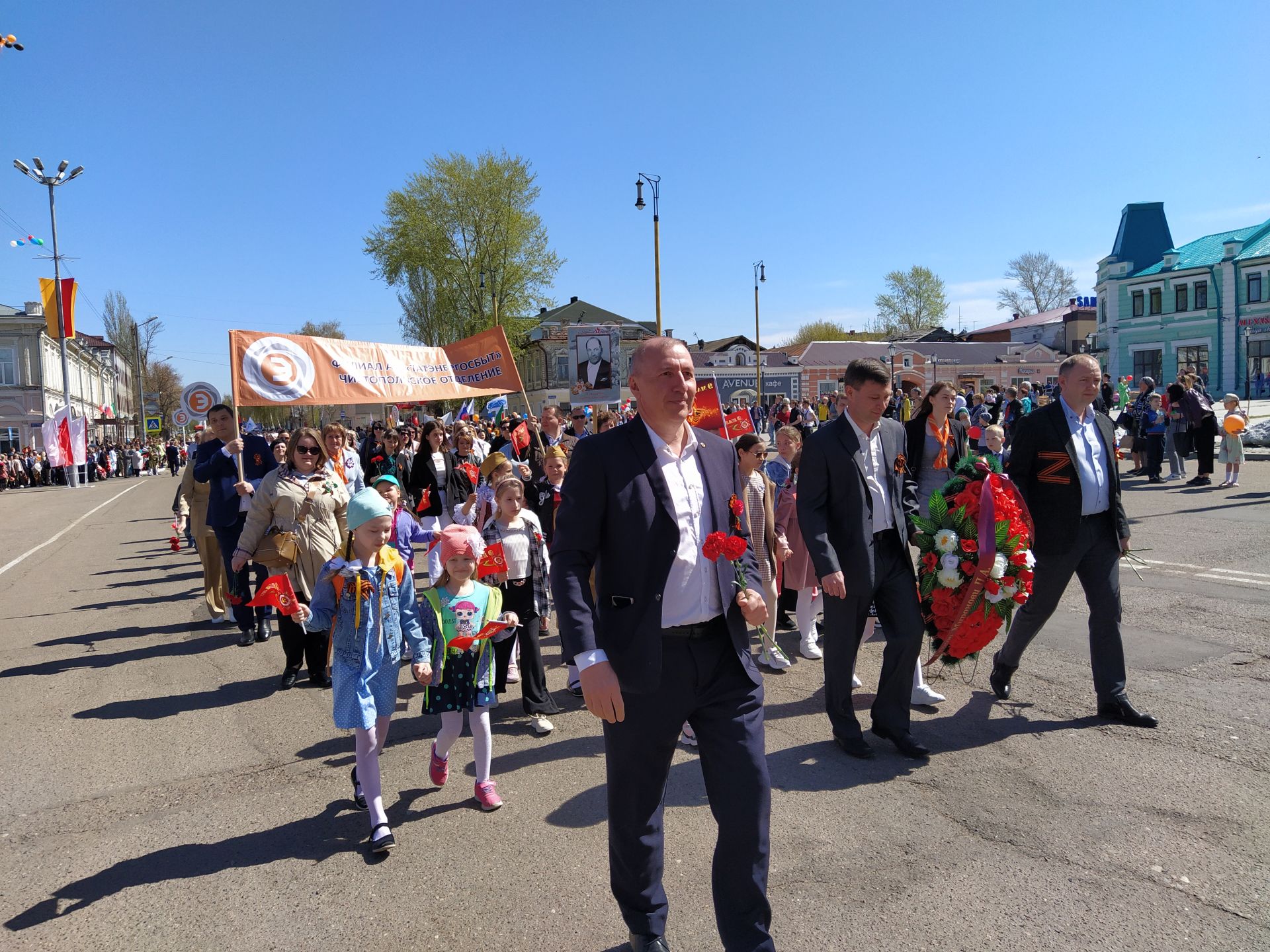 В Чистополе прошел торжественный митинг к Дню Победы (ФОТОРЕПОРТАЖ)