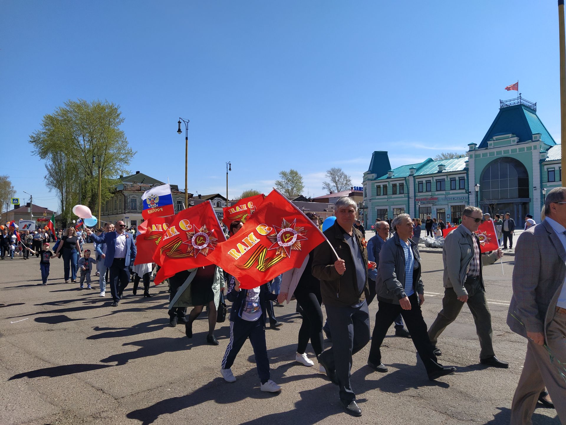 В Чистополе прошел торжественный митинг к Дню Победы (ФОТОРЕПОРТАЖ)