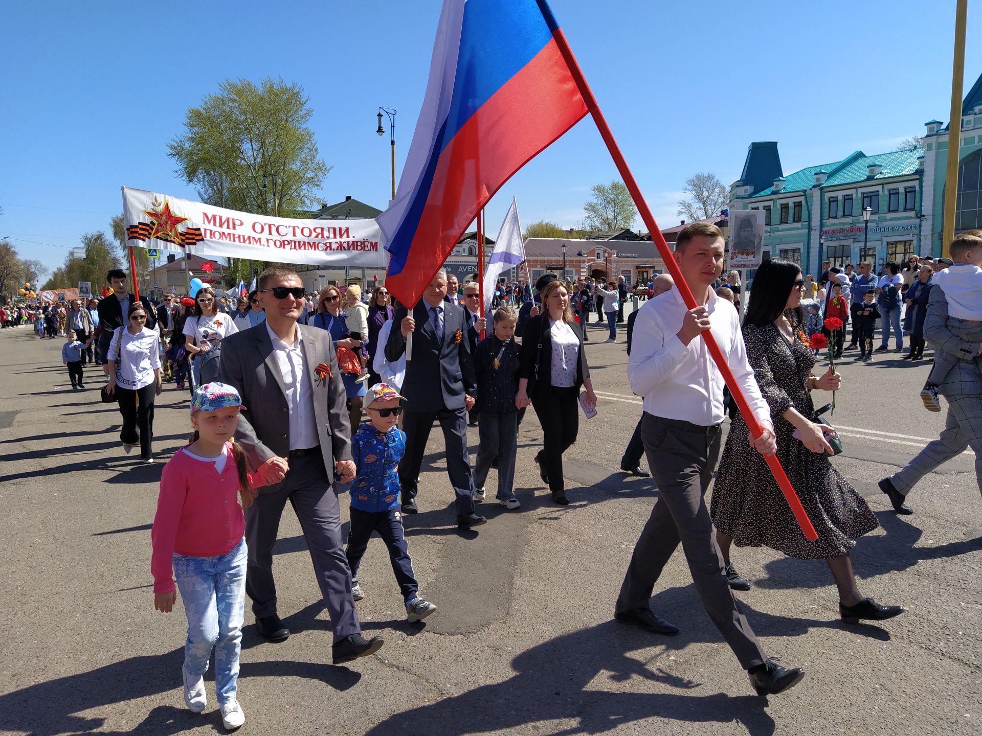 В Чистополе прошел торжественный митинг к Дню Победы (ФОТОРЕПОРТАЖ)