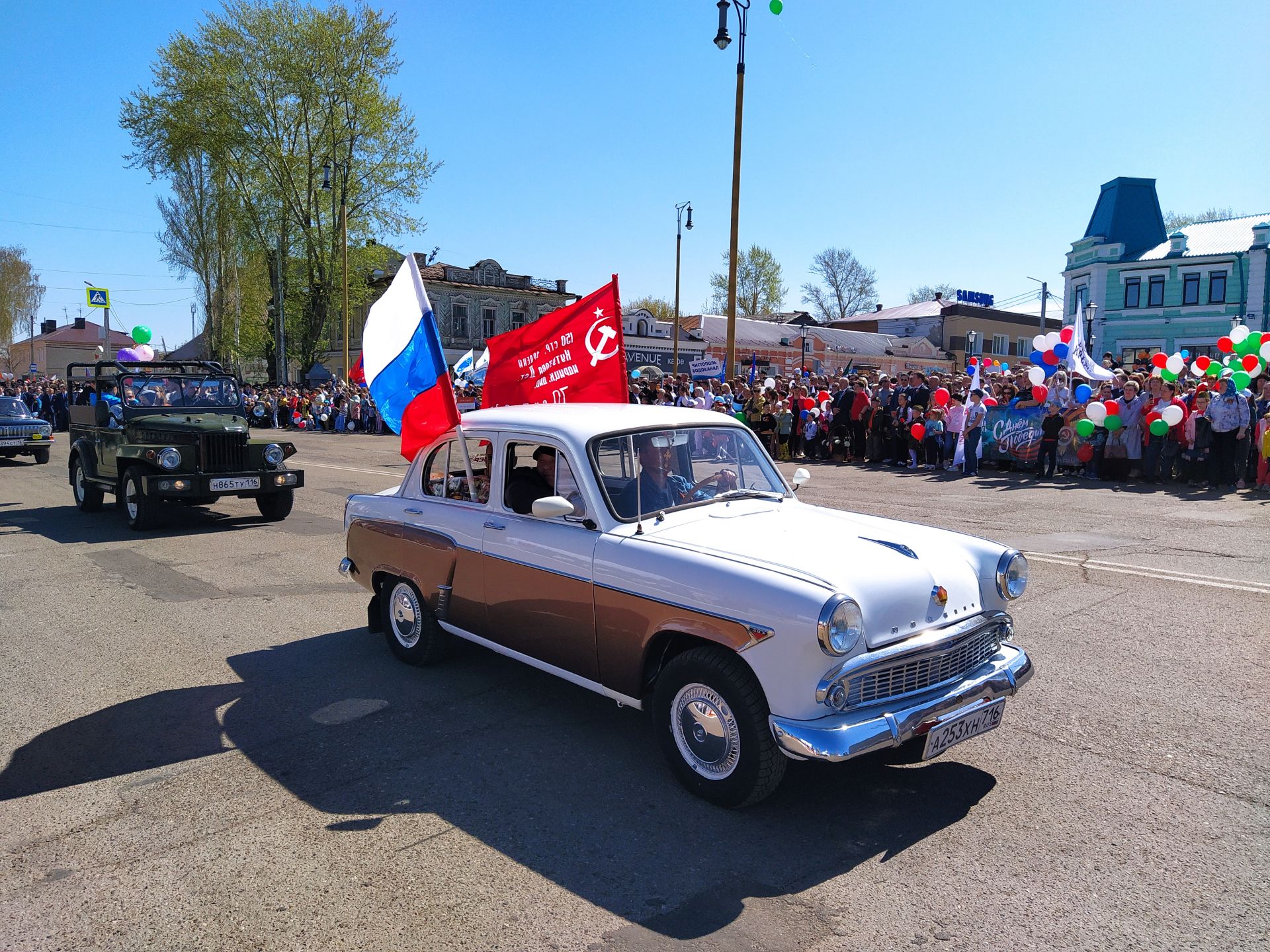 В Чистополе прошел торжественный митинг к Дню Победы (ФОТОРЕПОРТАЖ)