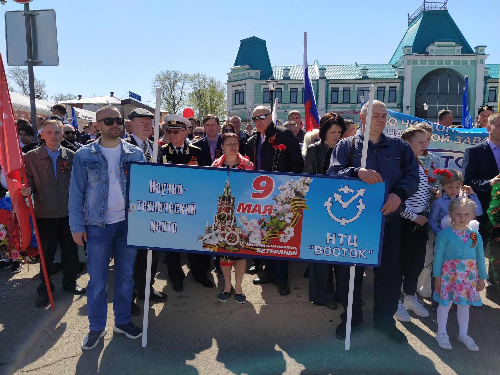 В Чистополе прошел торжественный митинг к Дню Победы (ФОТОРЕПОРТАЖ)