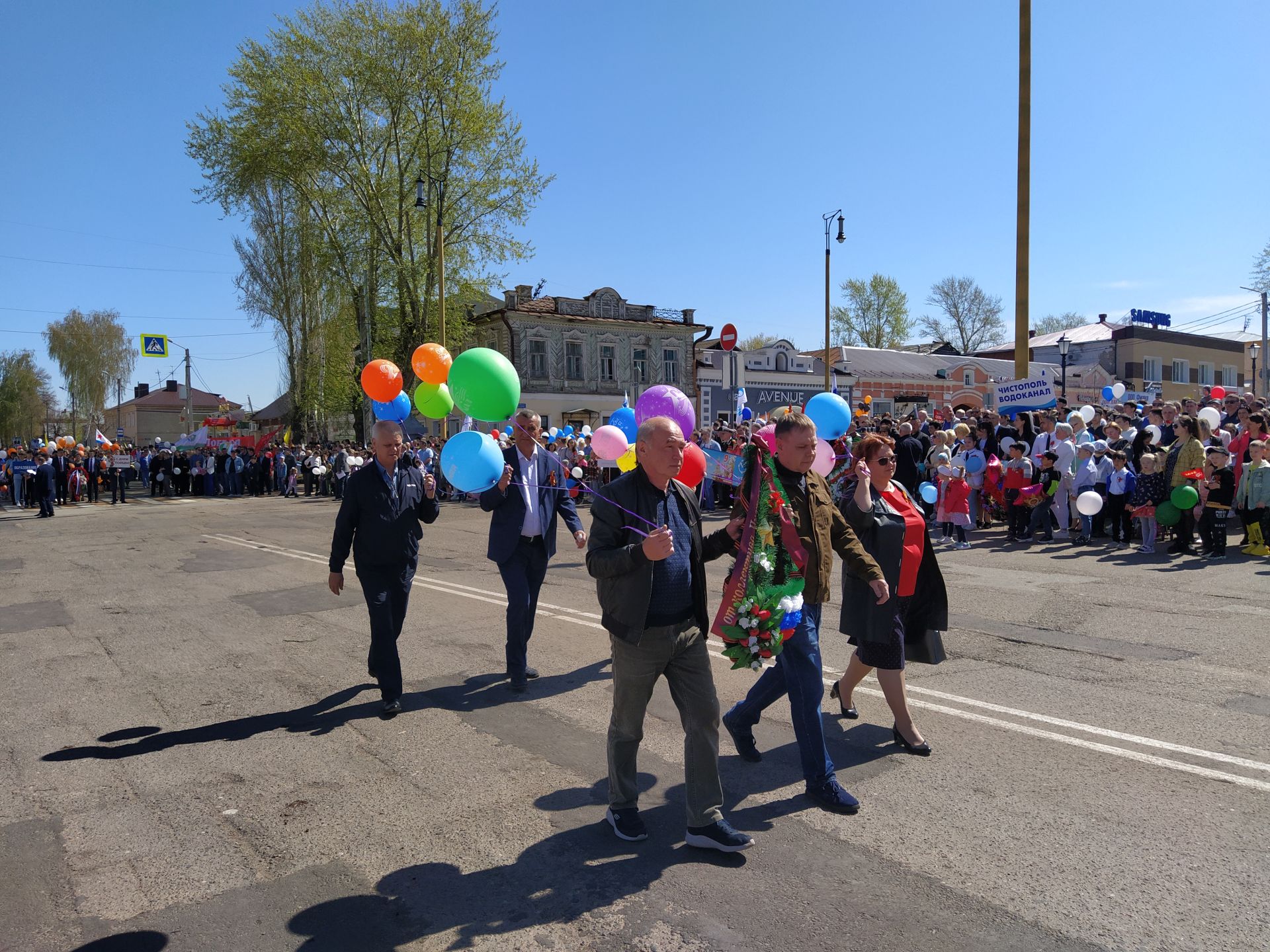 В Чистополе прошел торжественный митинг к Дню Победы (ФОТОРЕПОРТАЖ)