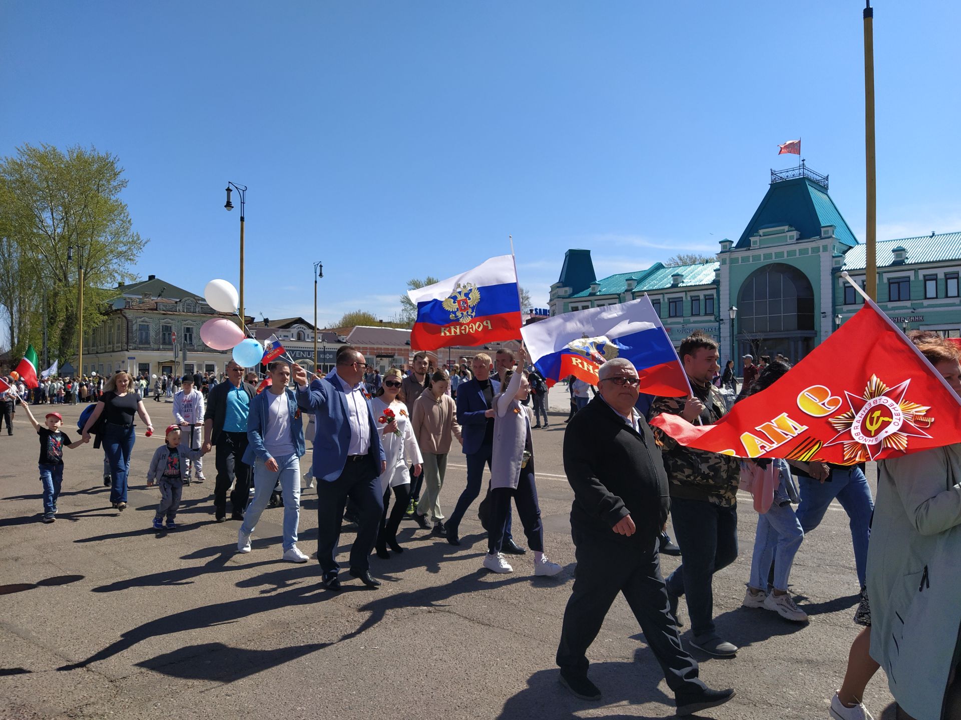 В Чистополе прошел торжественный митинг к Дню Победы (ФОТОРЕПОРТАЖ)