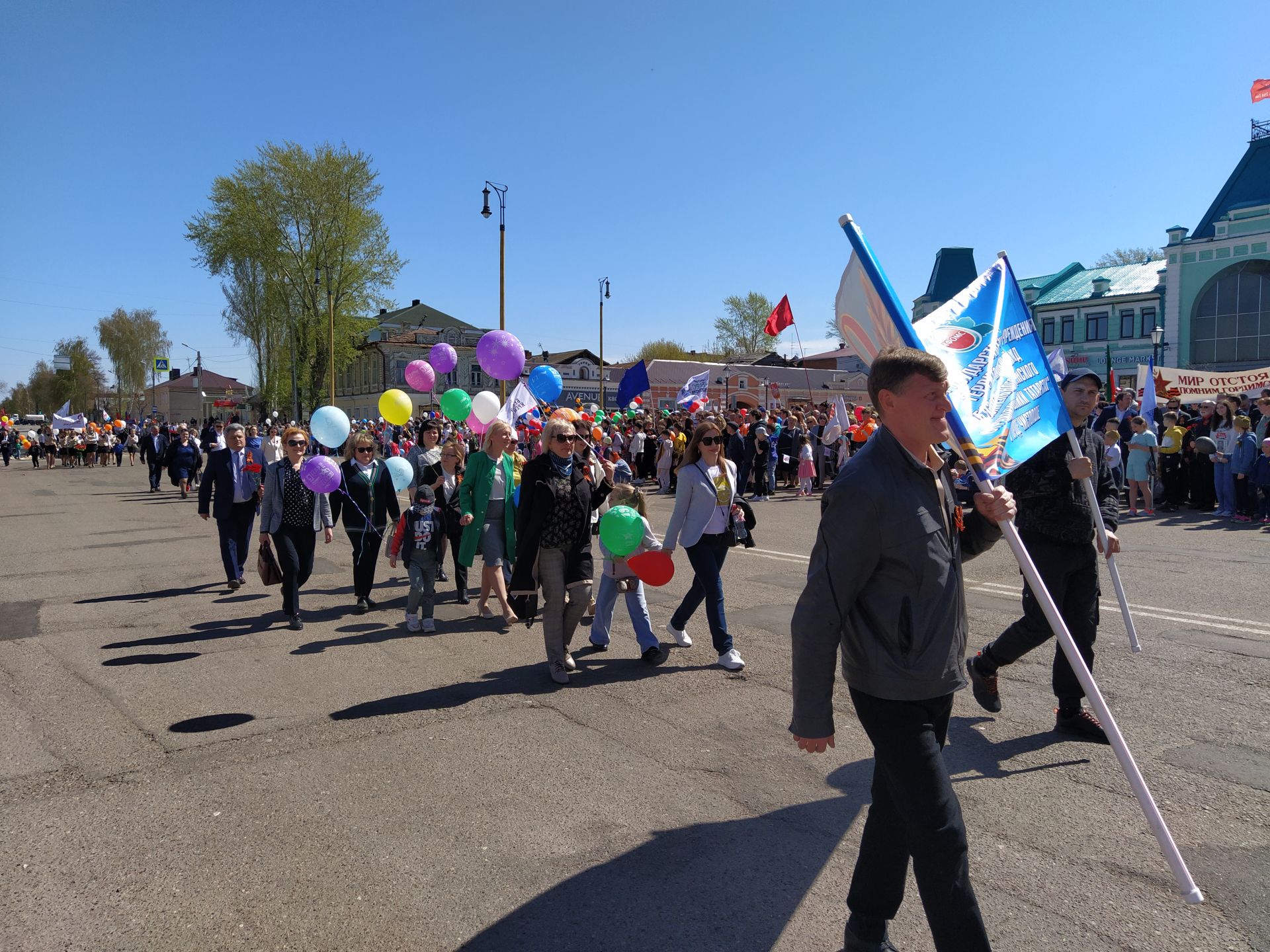 В Чистополе прошел торжественный митинг к Дню Победы (ФОТОРЕПОРТАЖ)