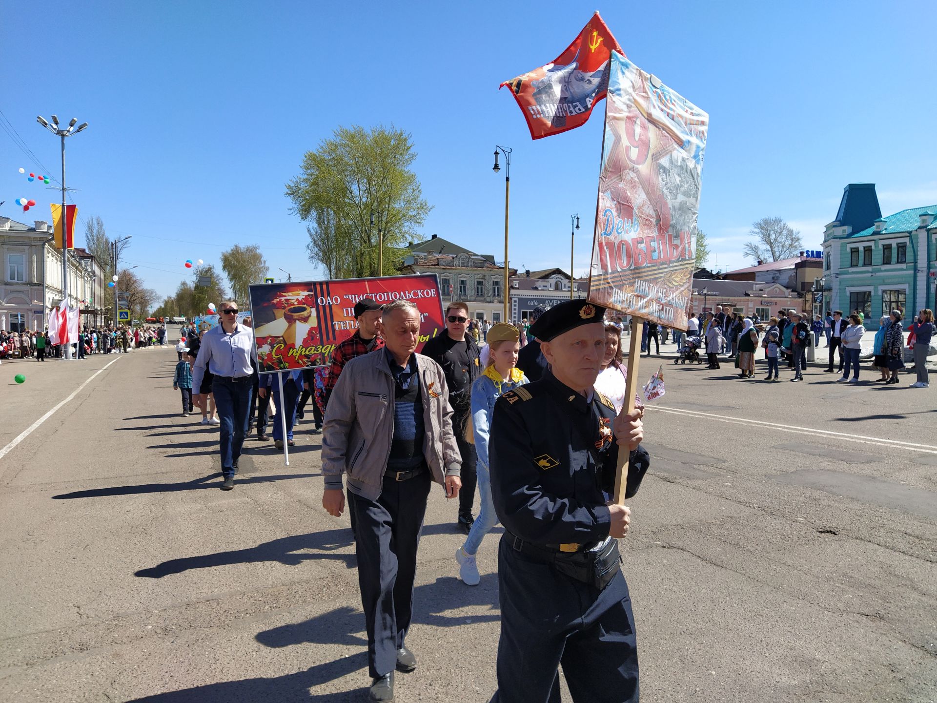 В Чистополе прошел торжественный митинг к Дню Победы (ФОТОРЕПОРТАЖ)