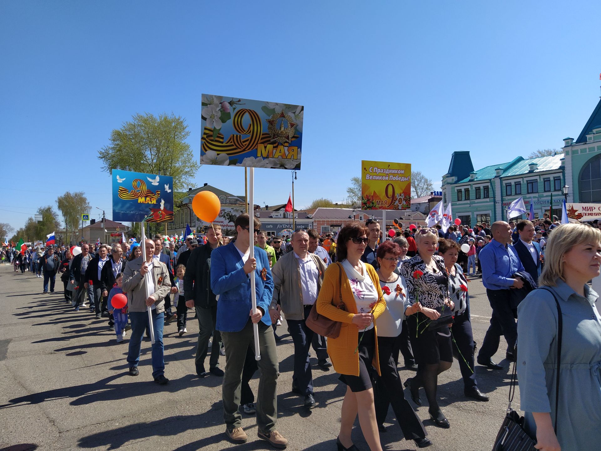 В Чистополе прошел торжественный митинг к Дню Победы (ФОТОРЕПОРТАЖ)