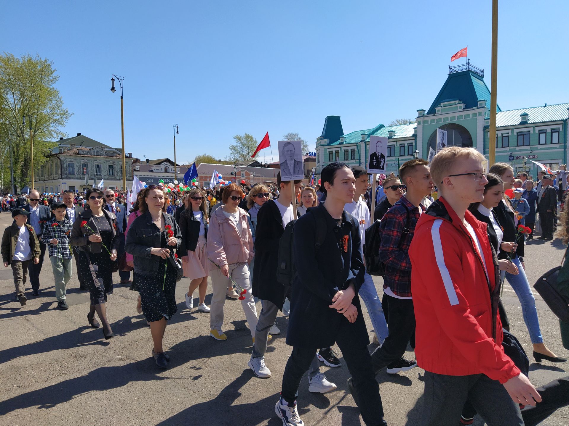 В Чистополе прошел торжественный митинг к Дню Победы (ФОТОРЕПОРТАЖ)