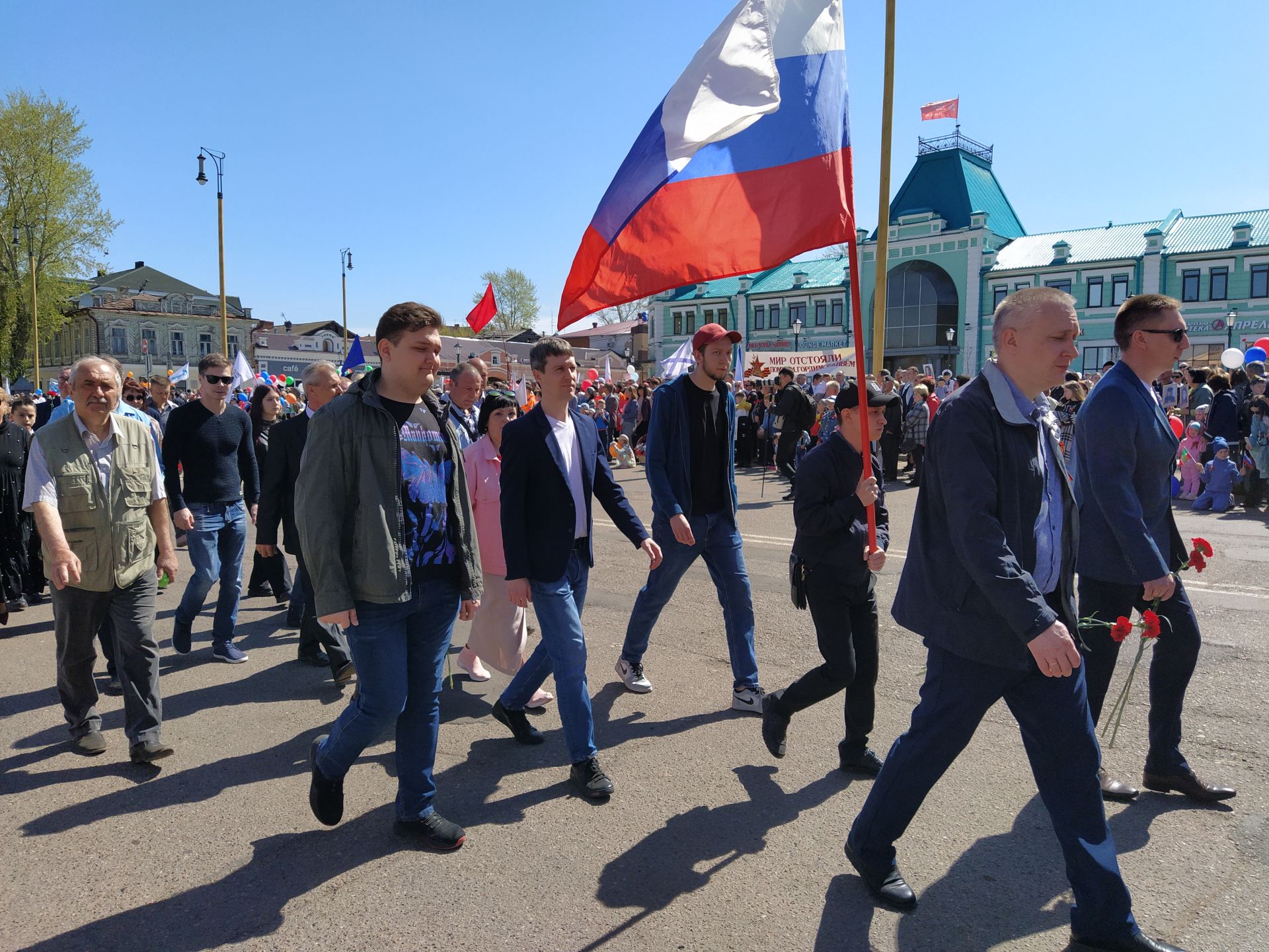 В Чистополе прошел торжественный митинг к Дню Победы (ФОТОРЕПОРТАЖ)