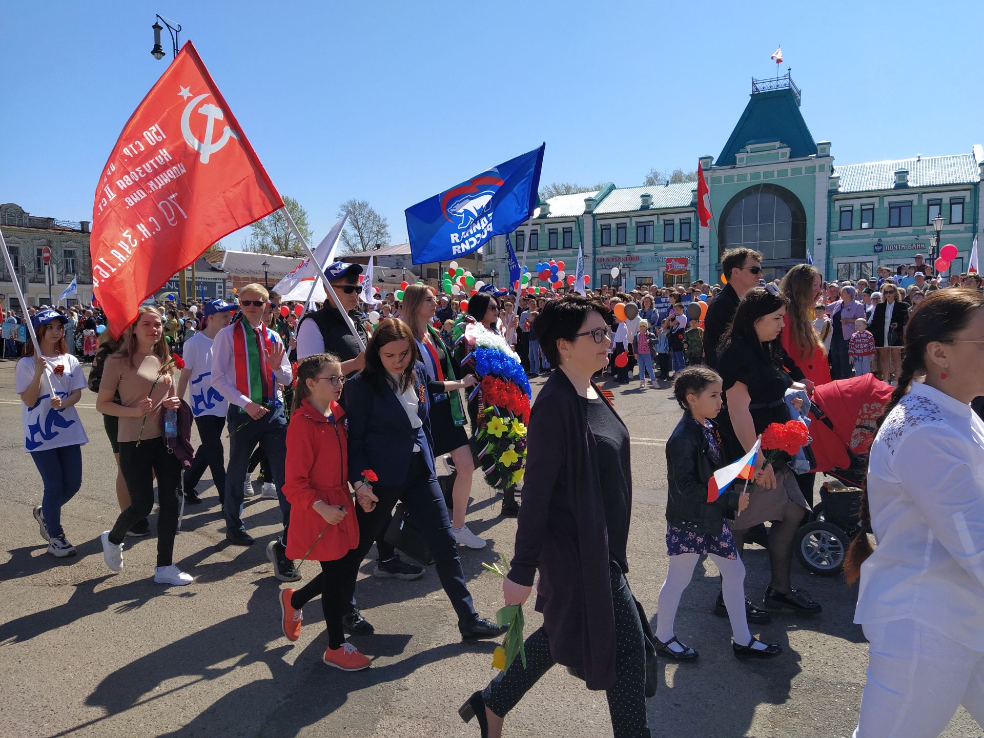 В Чистополе прошел торжественный митинг к Дню Победы (ФОТОРЕПОРТАЖ)