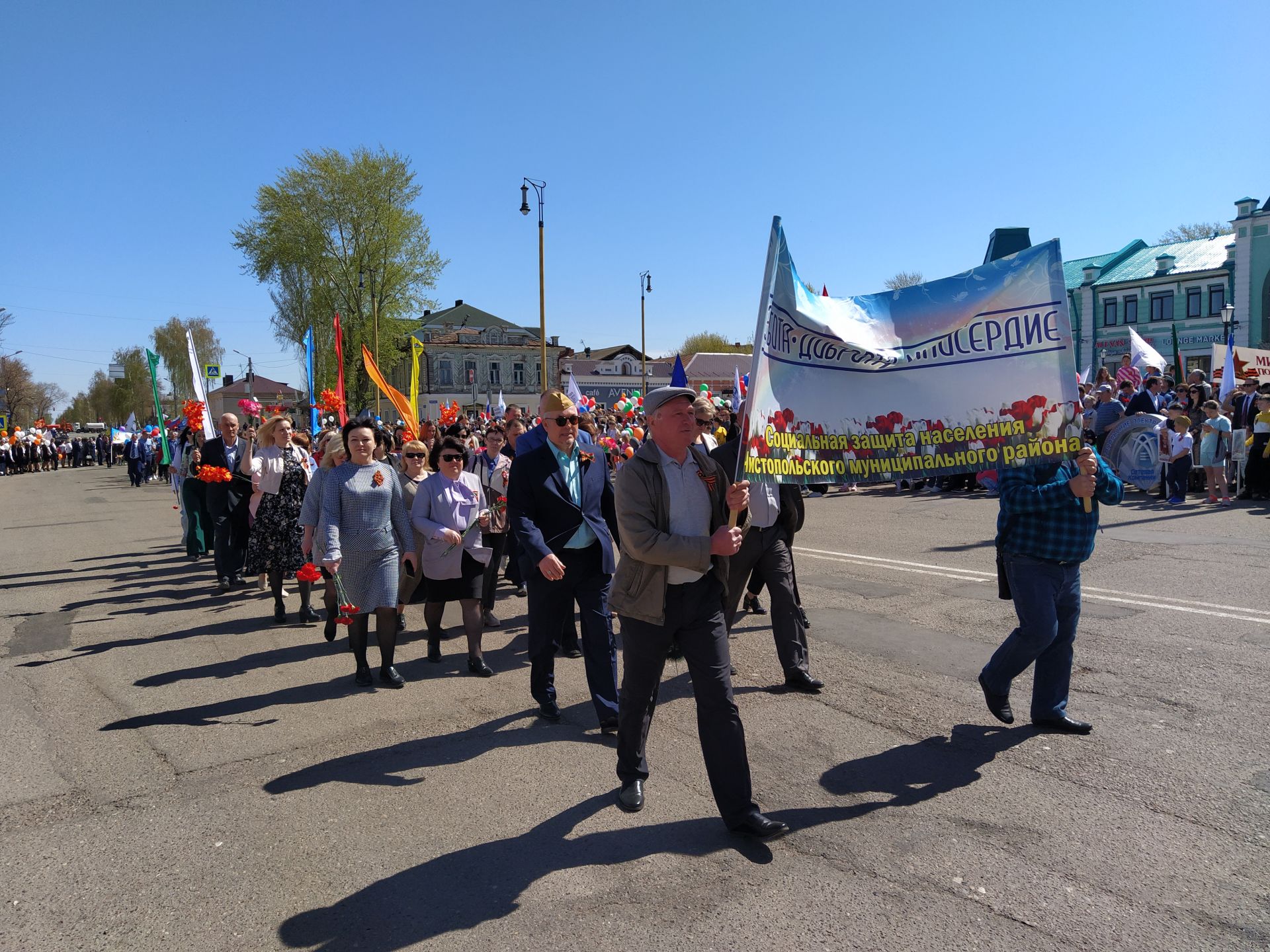 В Чистополе прошел торжественный митинг к Дню Победы (ФОТОРЕПОРТАЖ)