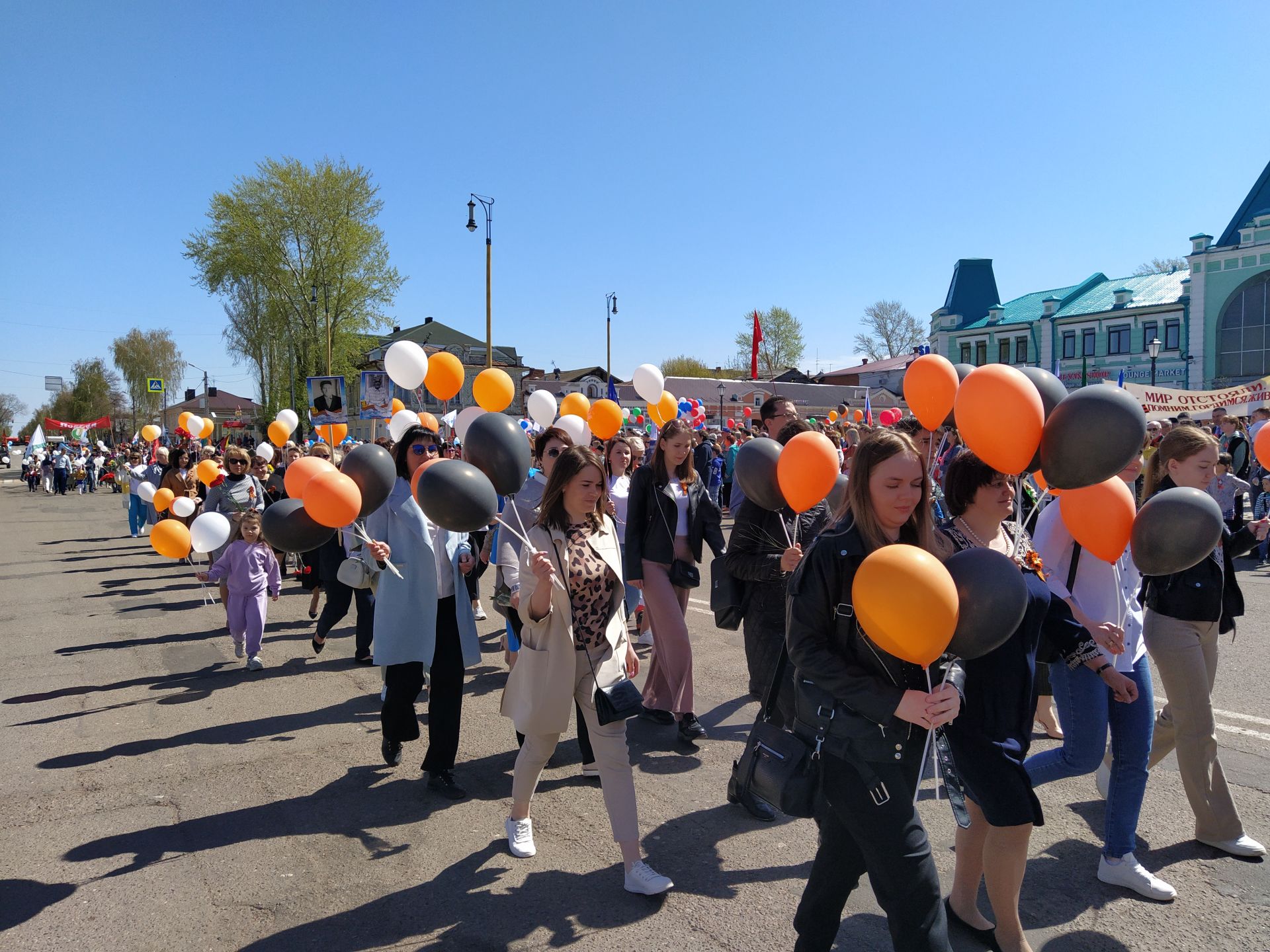 В Чистополе прошел торжественный митинг к Дню Победы (ФОТОРЕПОРТАЖ)