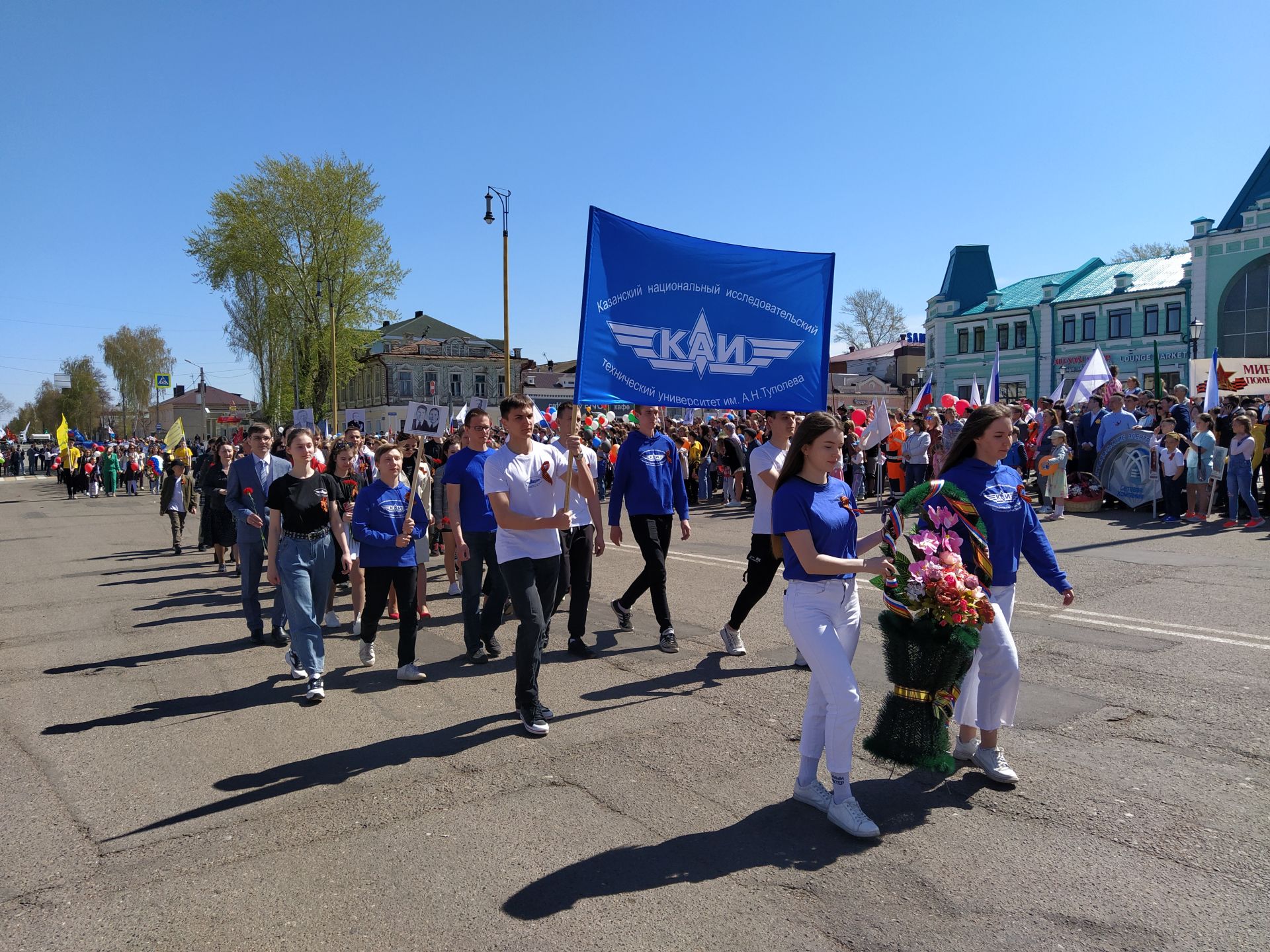 В Чистополе прошел торжественный митинг к Дню Победы (ФОТОРЕПОРТАЖ)