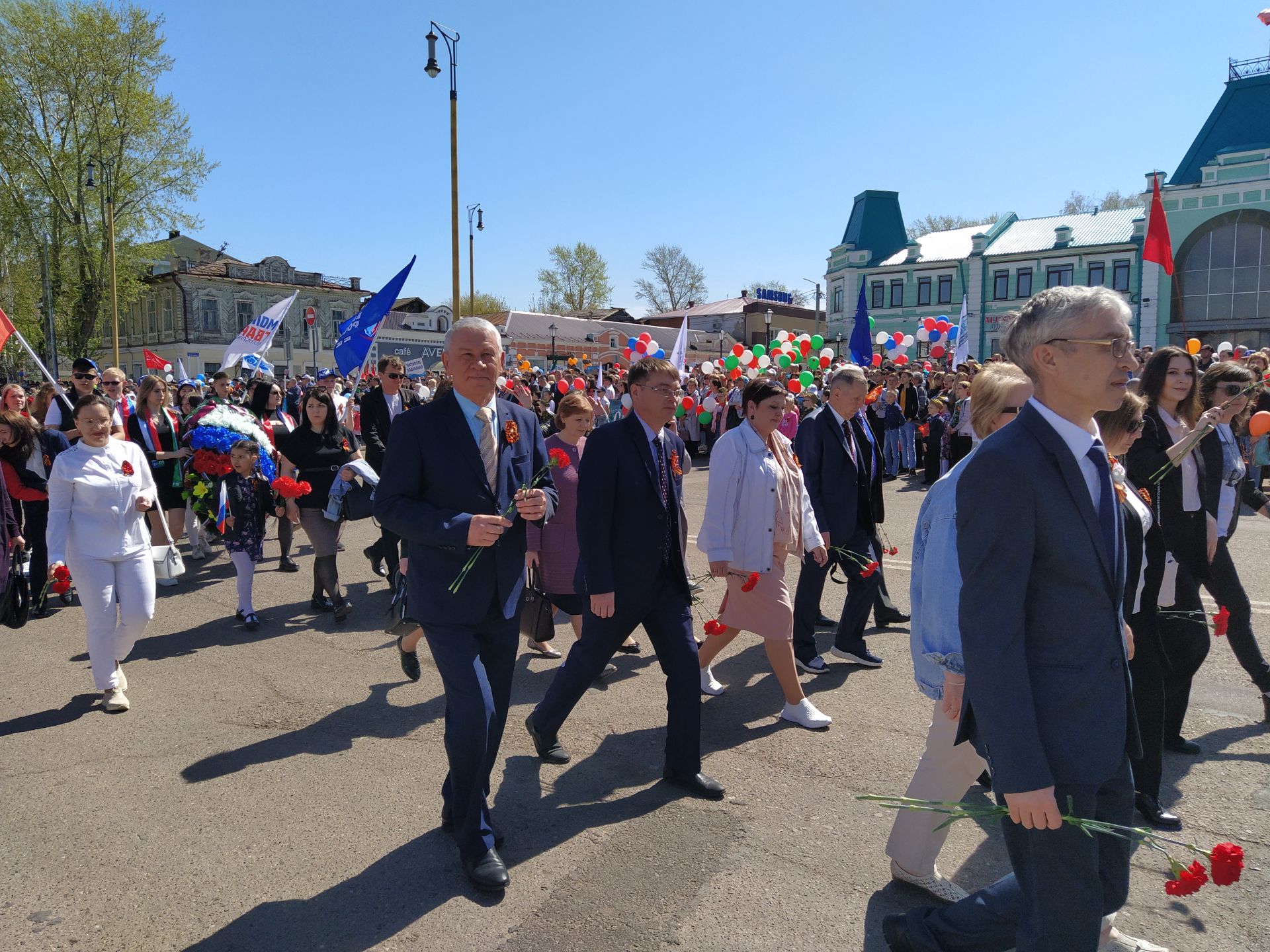 В Чистополе прошел торжественный митинг к Дню Победы (ФОТОРЕПОРТАЖ)