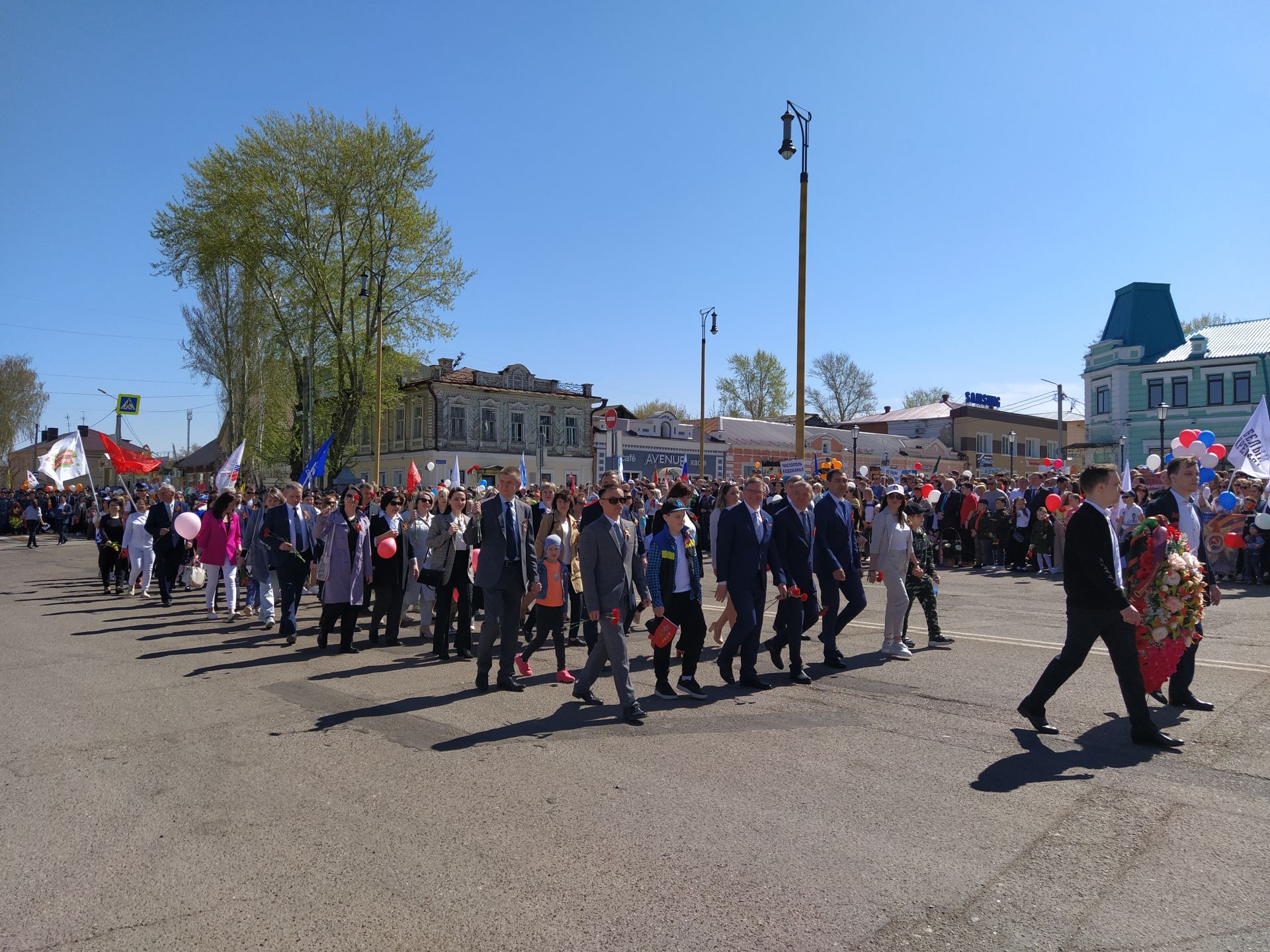 В Чистополе прошел торжественный митинг к Дню Победы (ФОТОРЕПОРТАЖ)