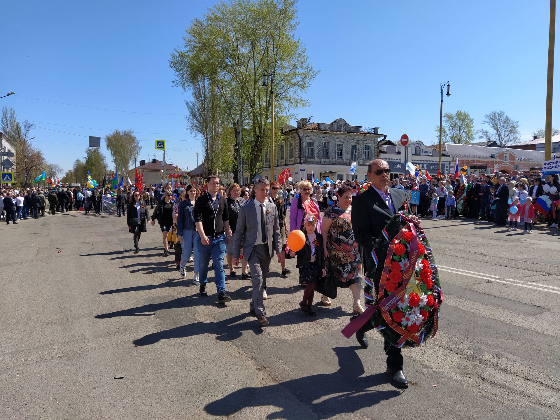 В Чистополе прошел торжественный митинг к Дню Победы (ФОТОРЕПОРТАЖ)