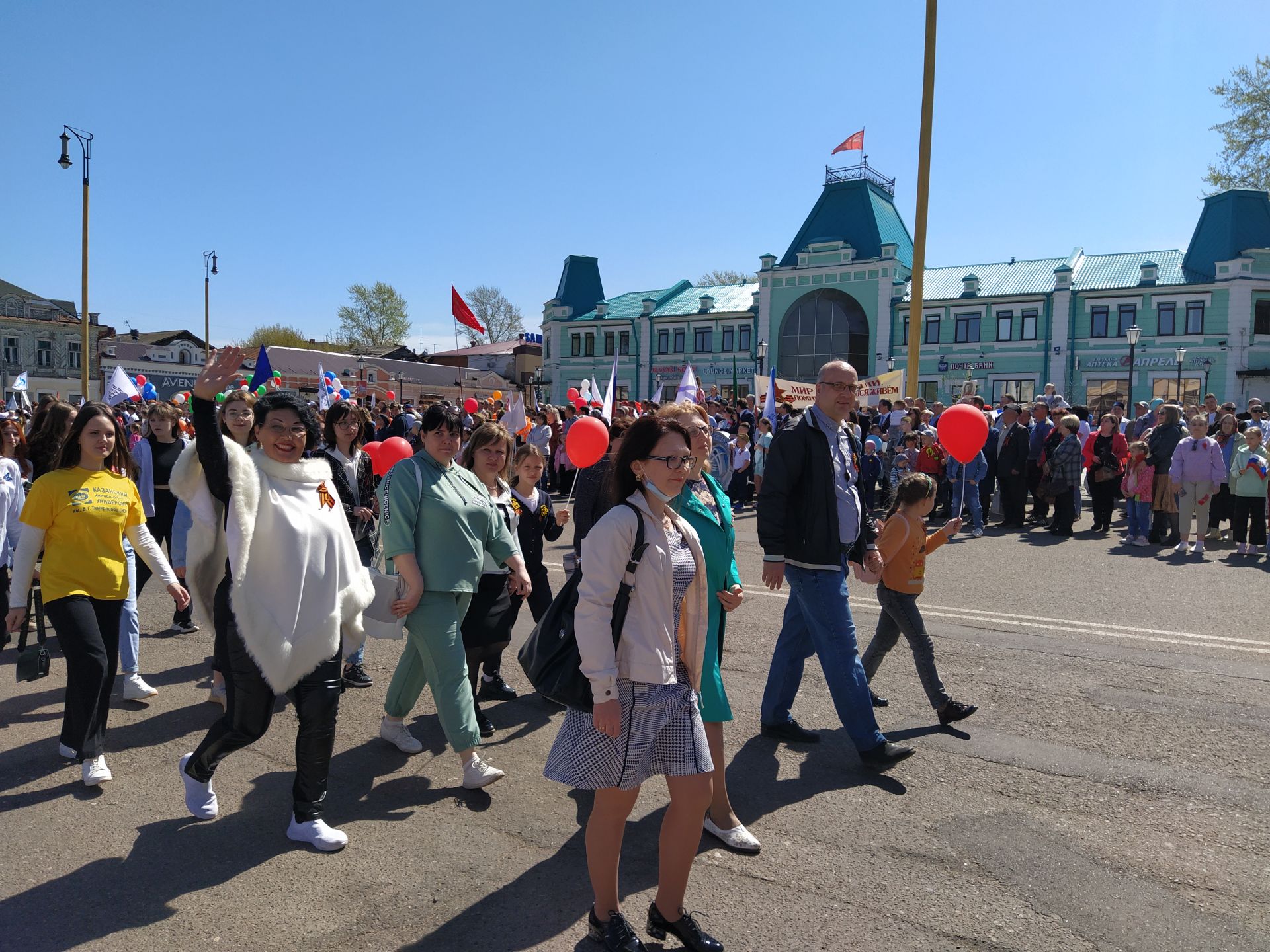 В Чистополе прошел торжественный митинг к Дню Победы (ФОТОРЕПОРТАЖ)