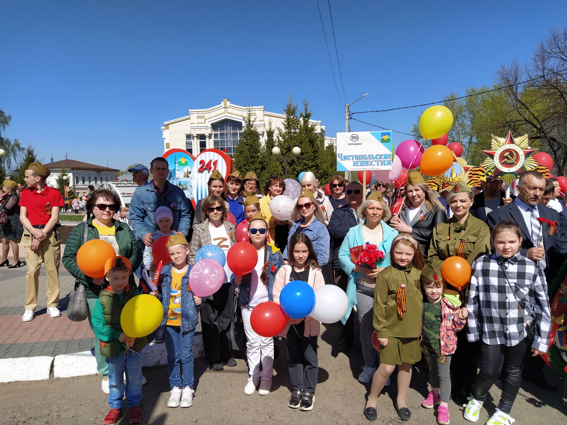 В Чистополе прошел торжественный митинг к Дню Победы (ФОТОРЕПОРТАЖ)