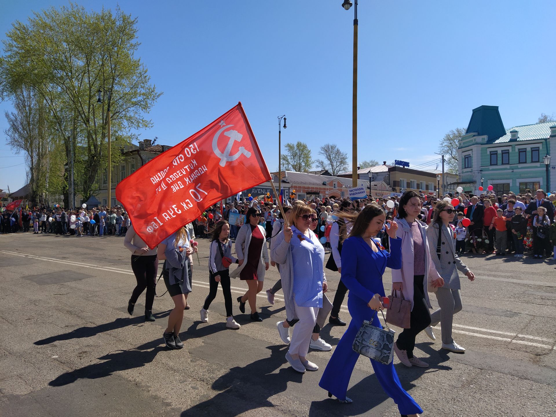 В Чистополе прошел торжественный митинг к Дню Победы (ФОТОРЕПОРТАЖ)