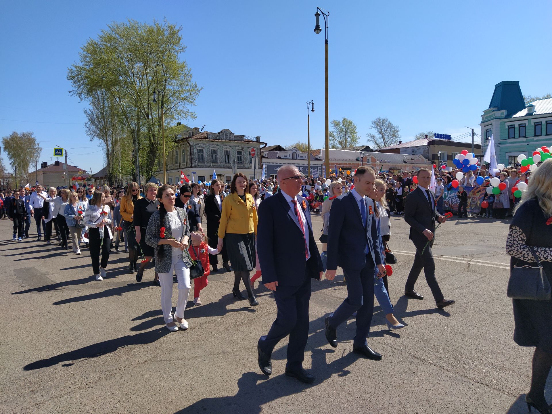 В Чистополе прошел торжественный митинг к Дню Победы (ФОТОРЕПОРТАЖ)