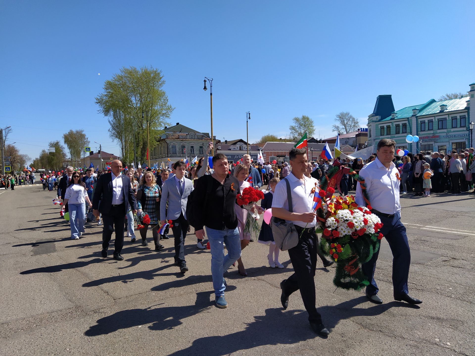 В Чистополе прошел торжественный митинг к Дню Победы (ФОТОРЕПОРТАЖ)