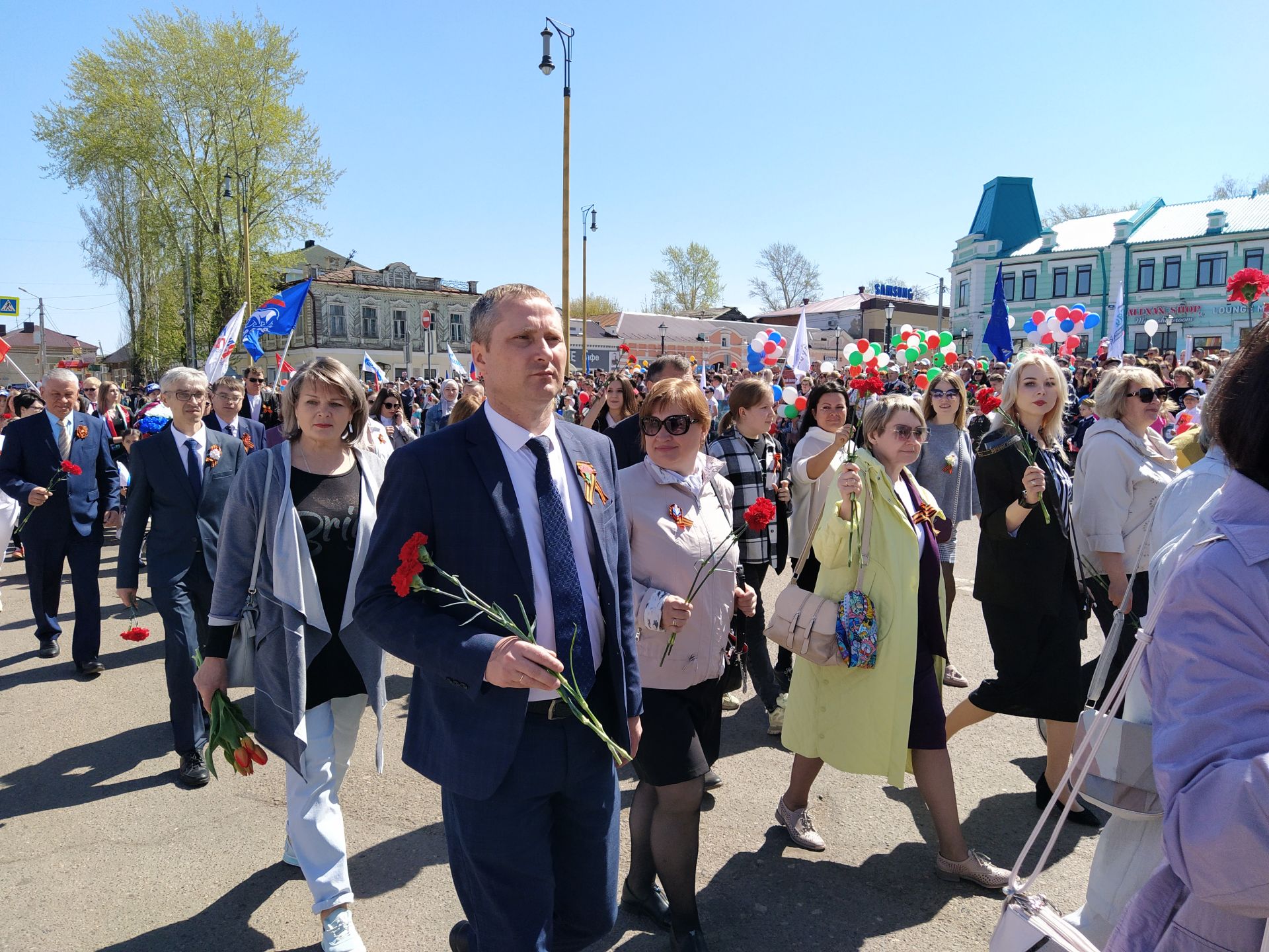 В Чистополе прошел торжественный митинг к Дню Победы (ФОТОРЕПОРТАЖ)