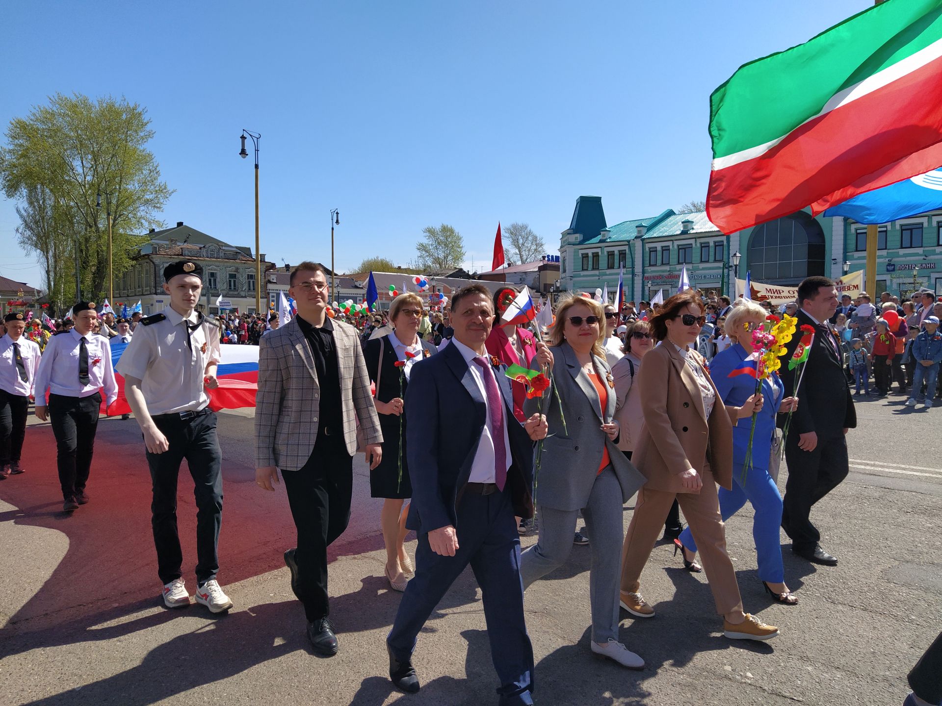 В Чистополе прошел торжественный митинг к Дню Победы (ФОТОРЕПОРТАЖ)