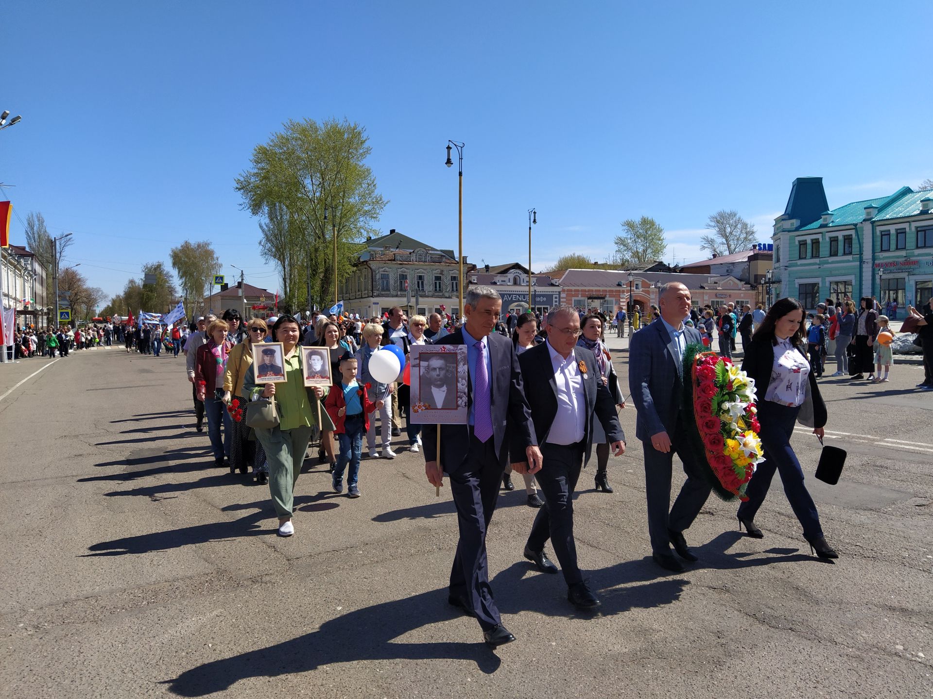 В Чистополе прошел торжественный митинг к Дню Победы (ФОТОРЕПОРТАЖ)