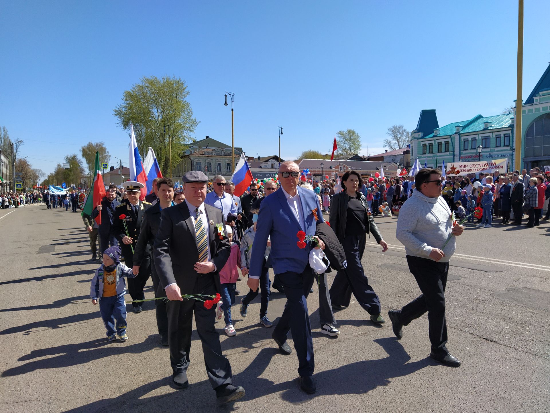 В Чистополе прошел торжественный митинг к Дню Победы (ФОТОРЕПОРТАЖ)