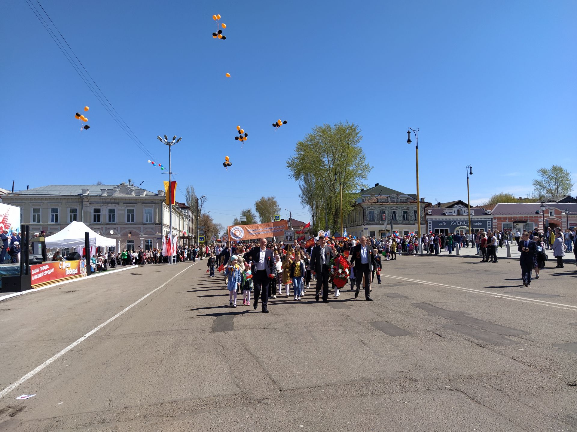 В Чистополе прошел торжественный митинг к Дню Победы (ФОТОРЕПОРТАЖ)