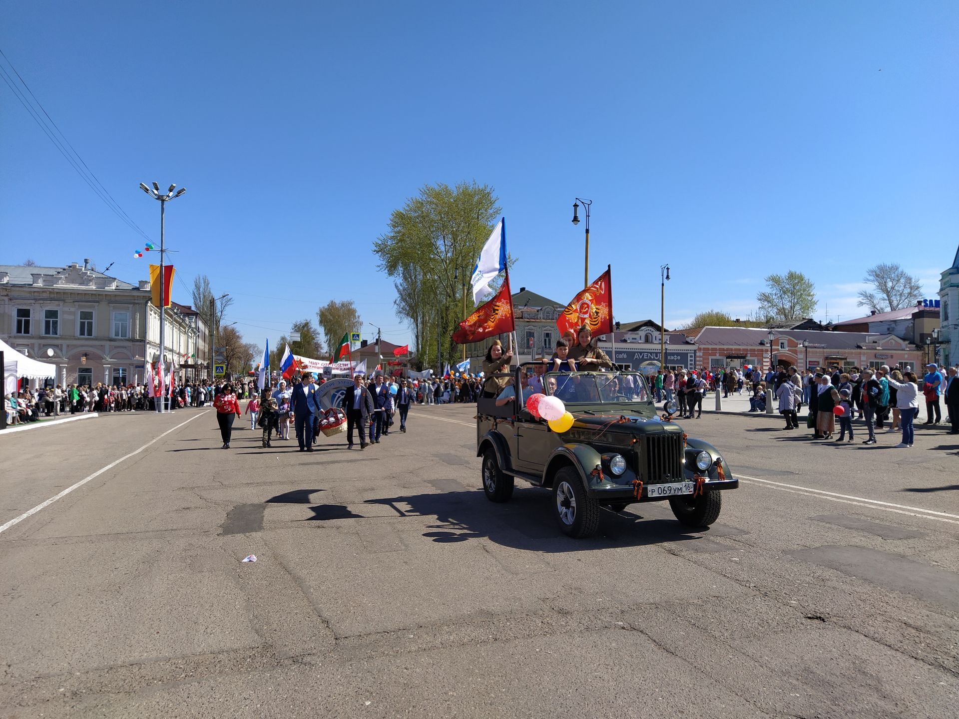 В Чистополе прошел торжественный митинг к Дню Победы (ФОТОРЕПОРТАЖ)